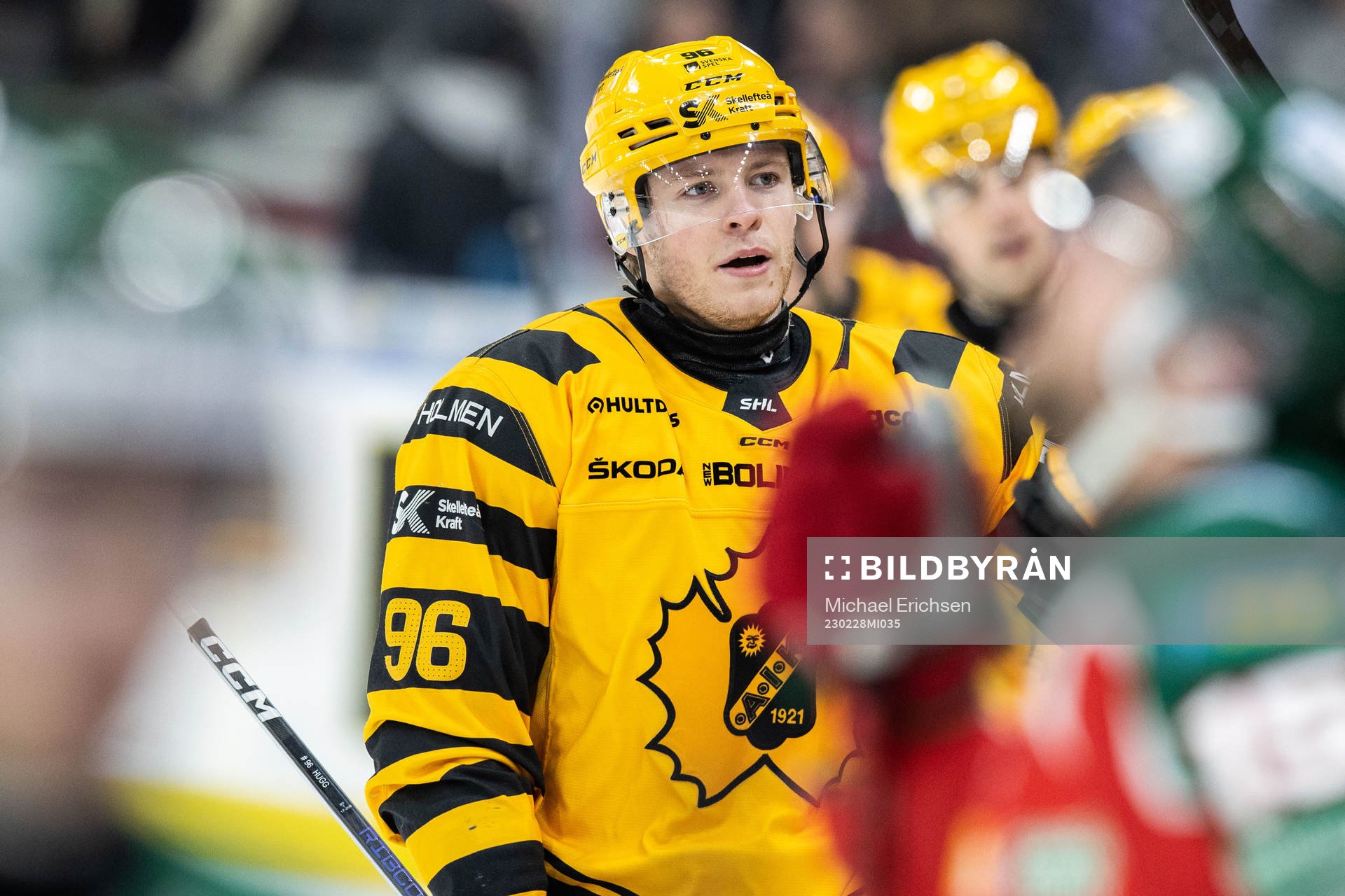 Skellefteås Rickard Hugg jublar