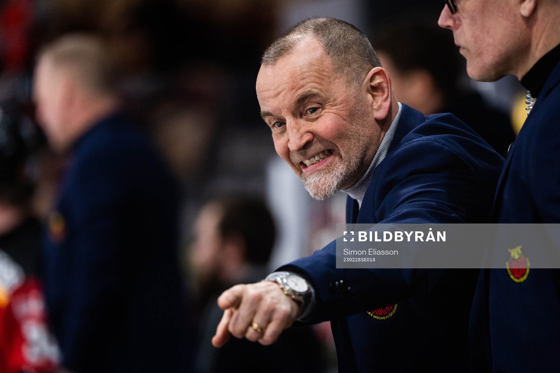 Luleås tränare Thomas Berglund
