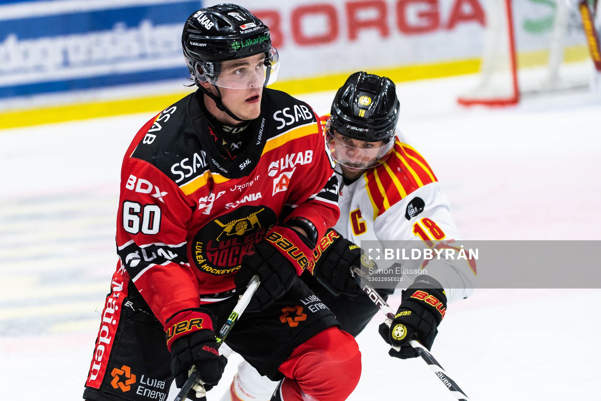 Luleås Julius Honka och Brynäs Anton Rödin