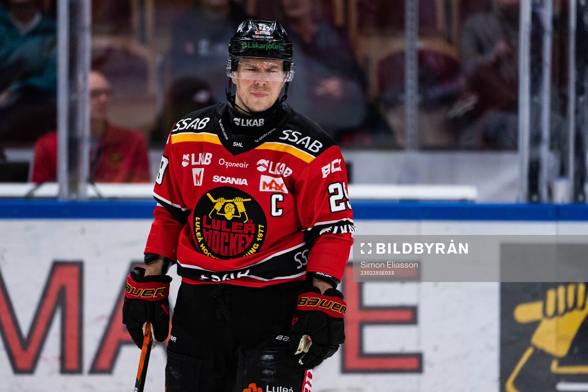 Luleås Erik Gustafsson deppar
