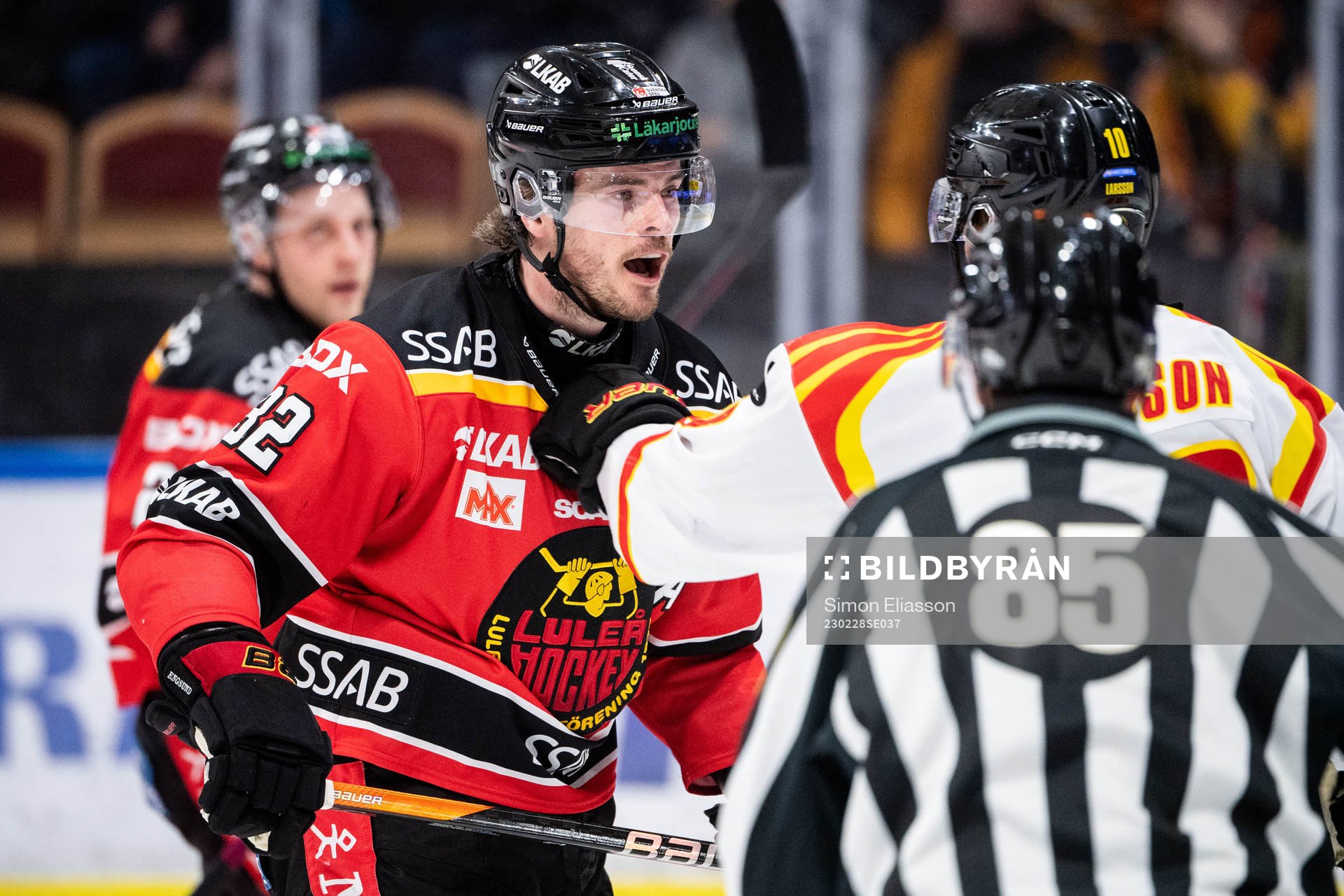 Luleås Oscar Engsund och Brynäs Johan Larsson