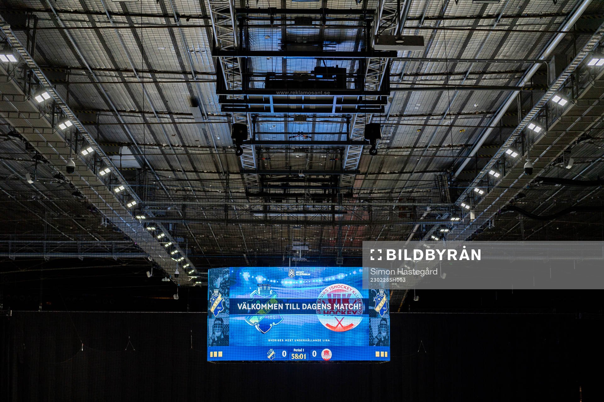 Jumbotron på Hovet