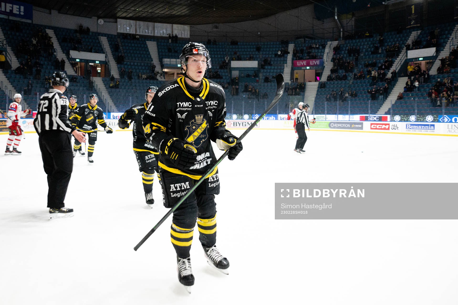 AIKs Oscar Öhman jublar