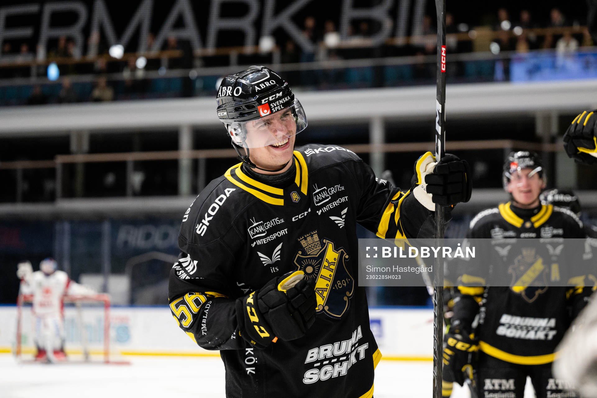 AIKs Oskar Magnusson jublar