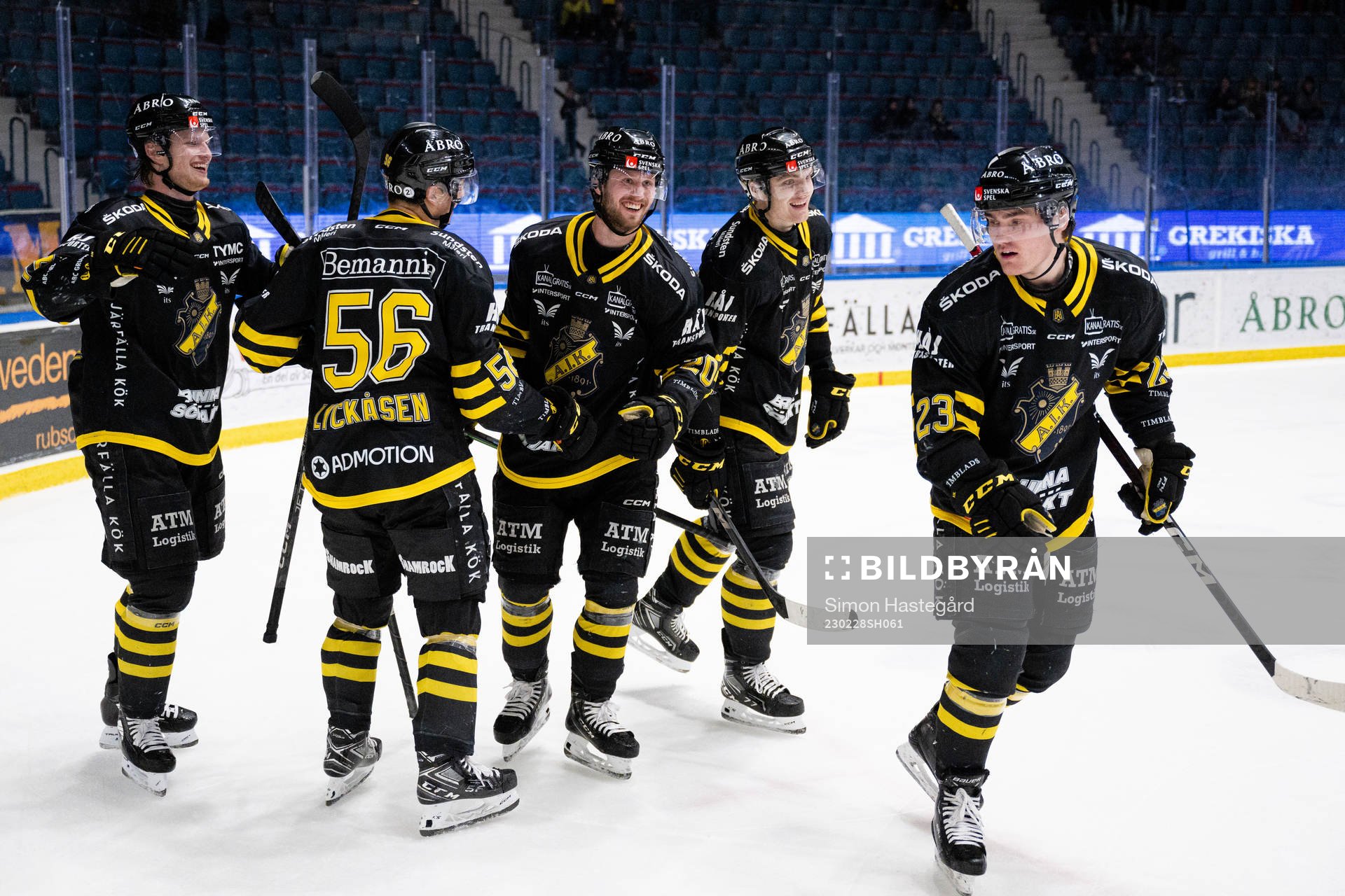 AIKs Erik Flood jublar