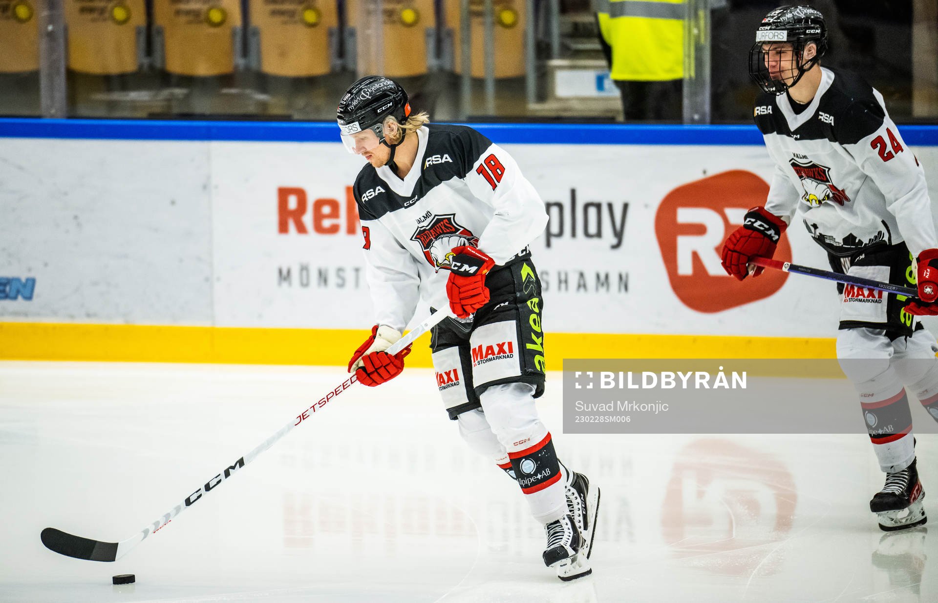 Malmö Redhawks Marcus Sylvegård