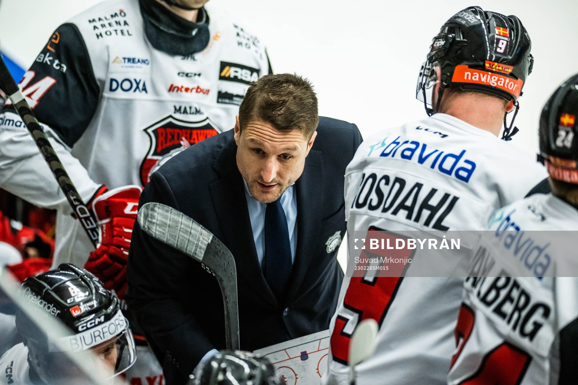 Malmö Redhawks tränare Tomas Kollar