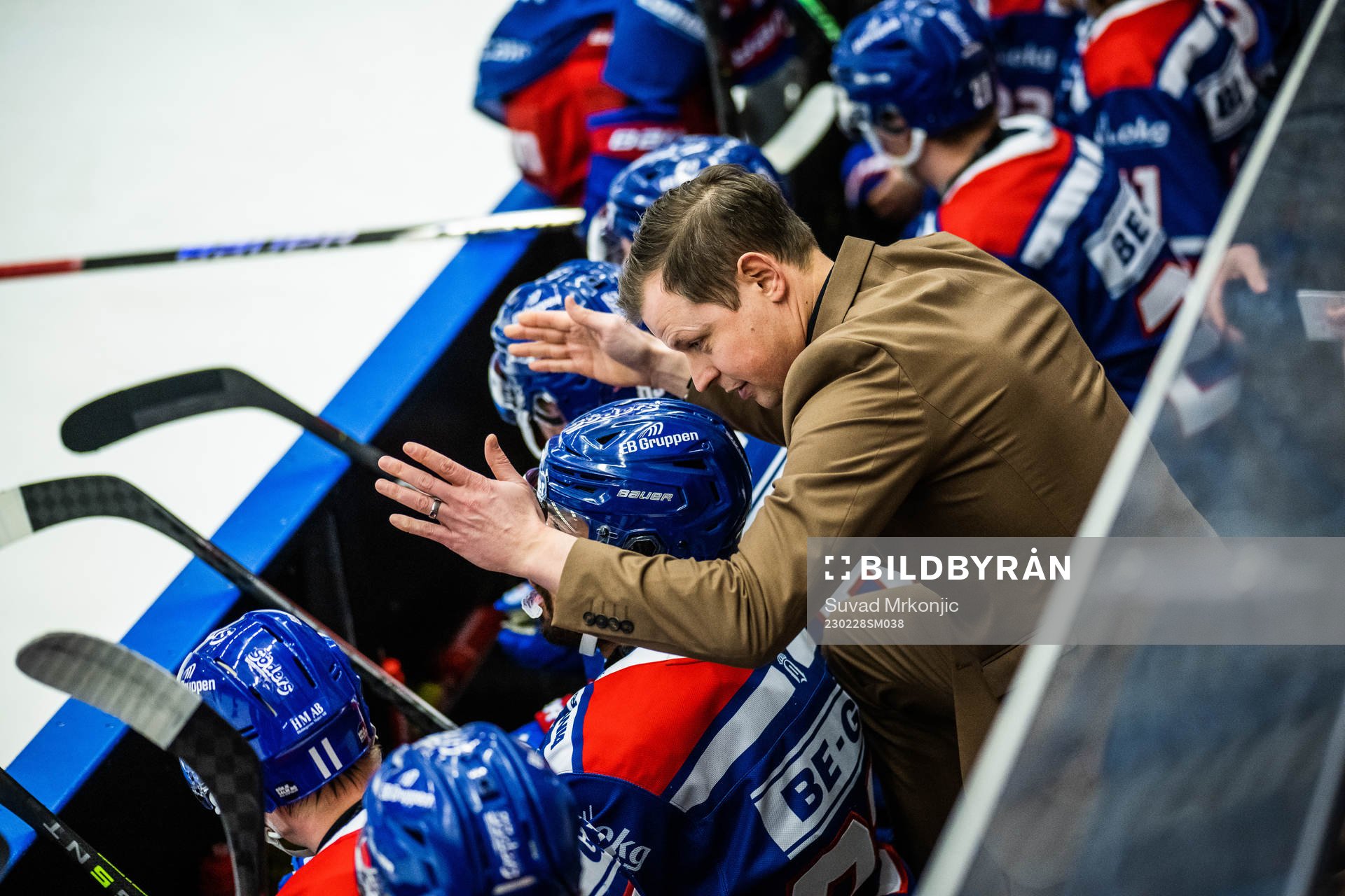 Oskarshamns tränare Martin Filander