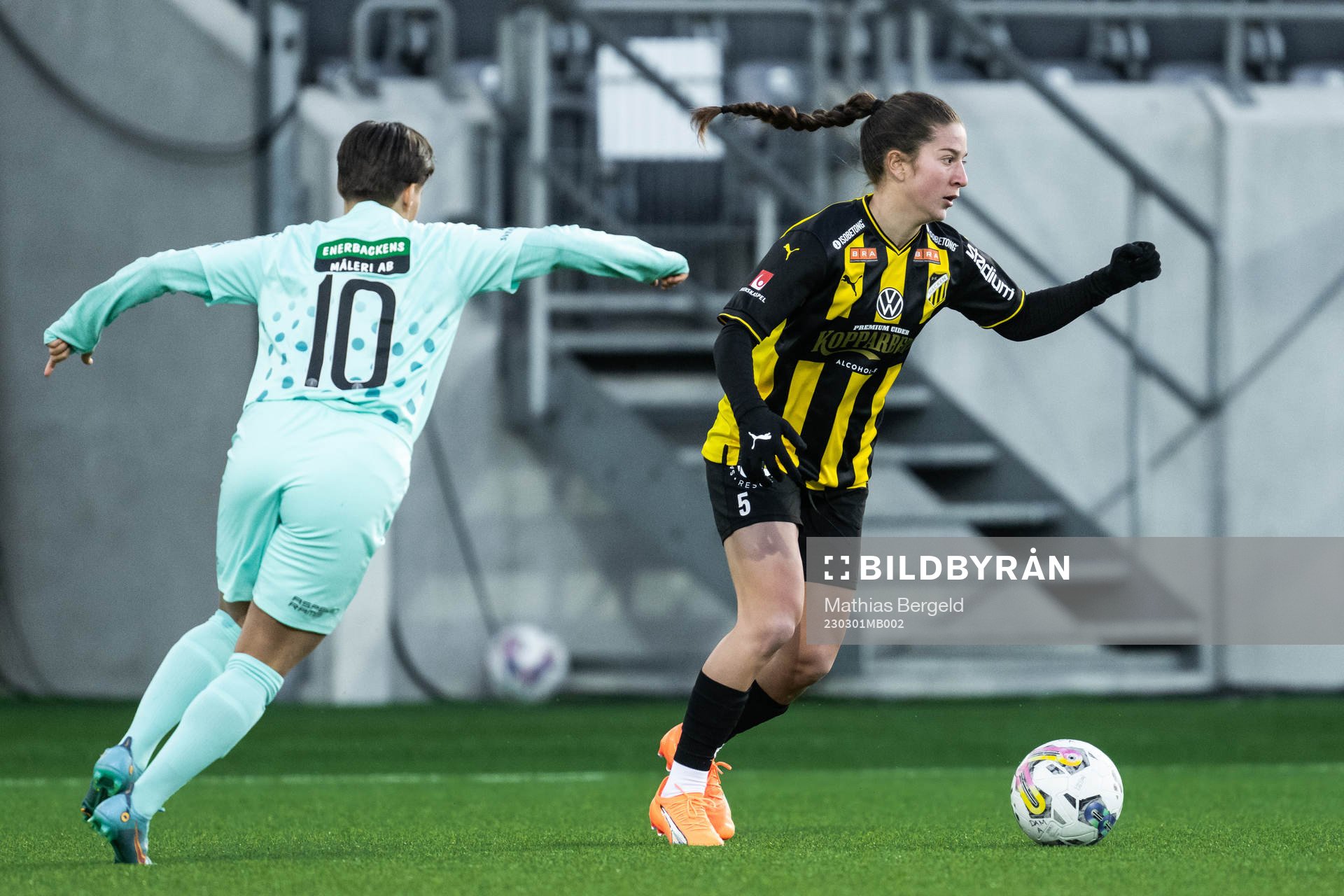 Jitex Ema Paljevic och Häckens Ruby Grant