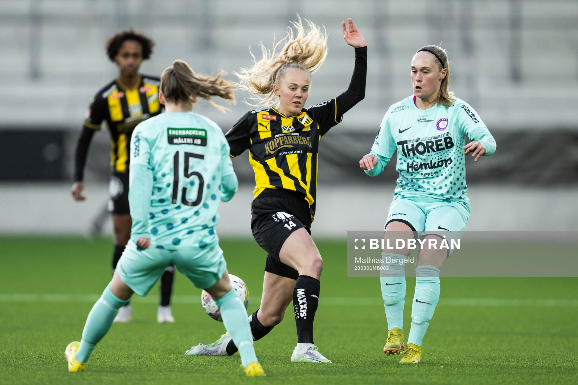 Häckens Molly Johansson och Jitex Fanny Linderoth