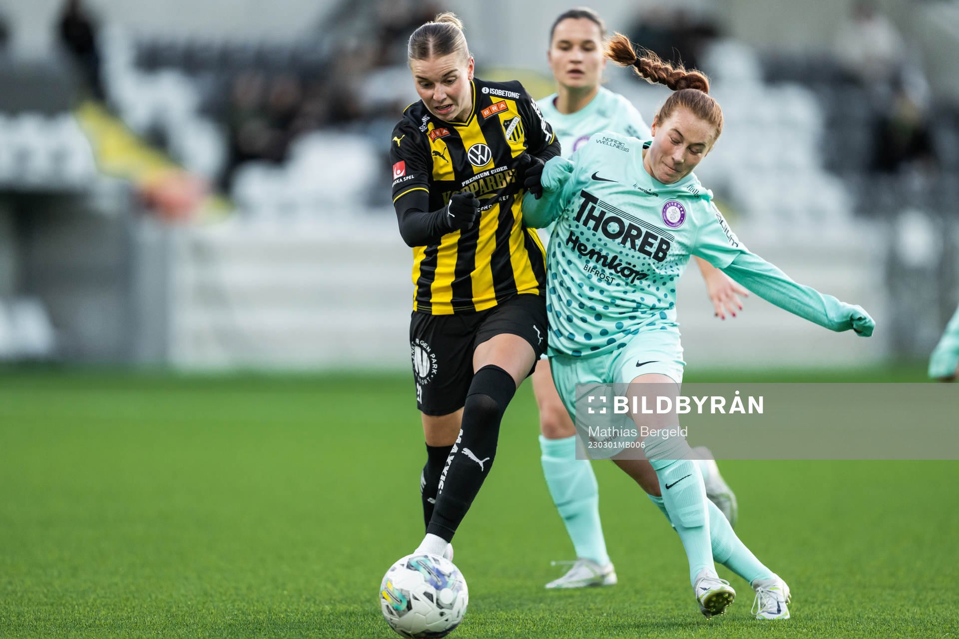 Häckens Dilja Zomers och Jitex Ella Reidy