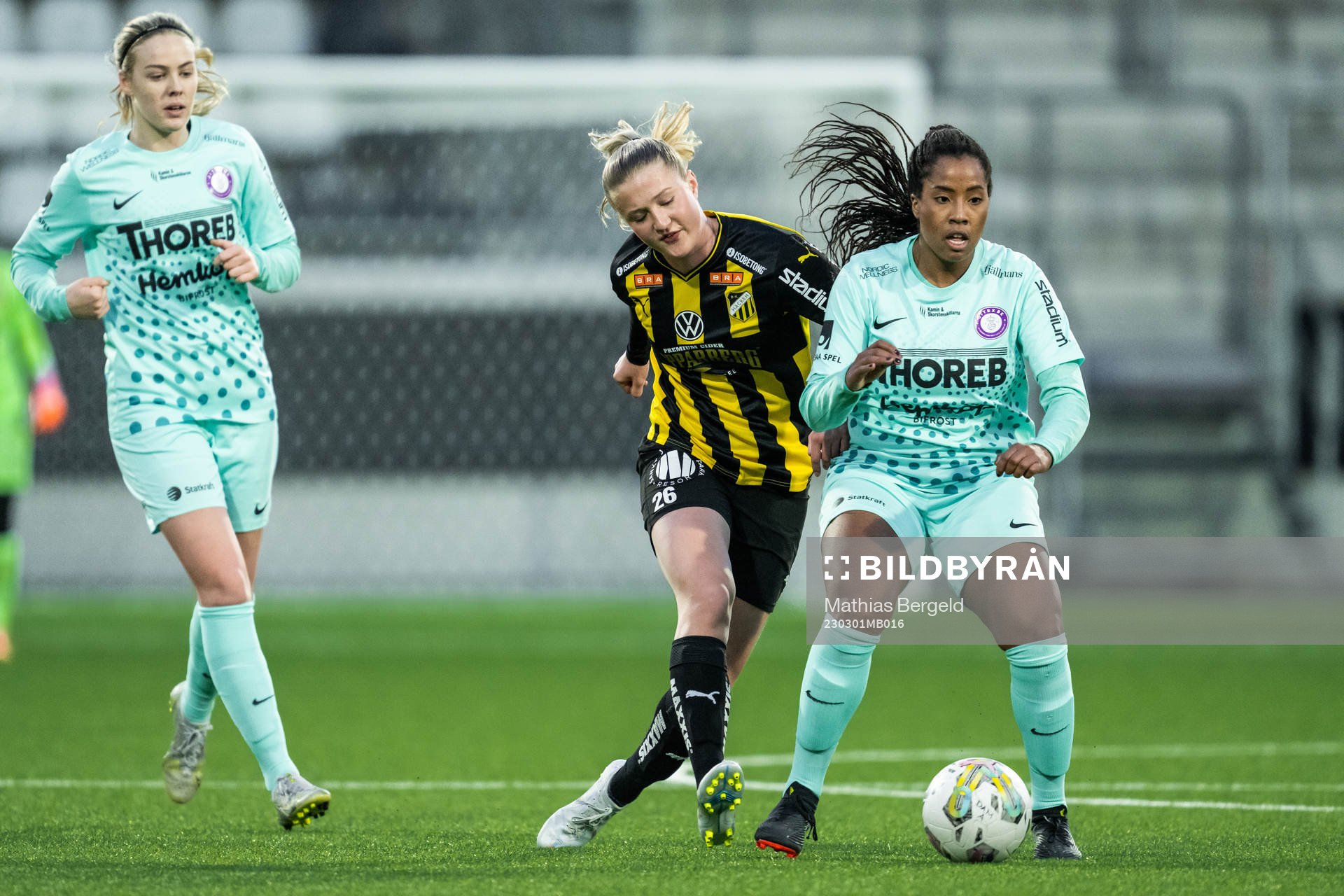 Häckens Alexandra Larsson och Jitex Amanda Ebbesson