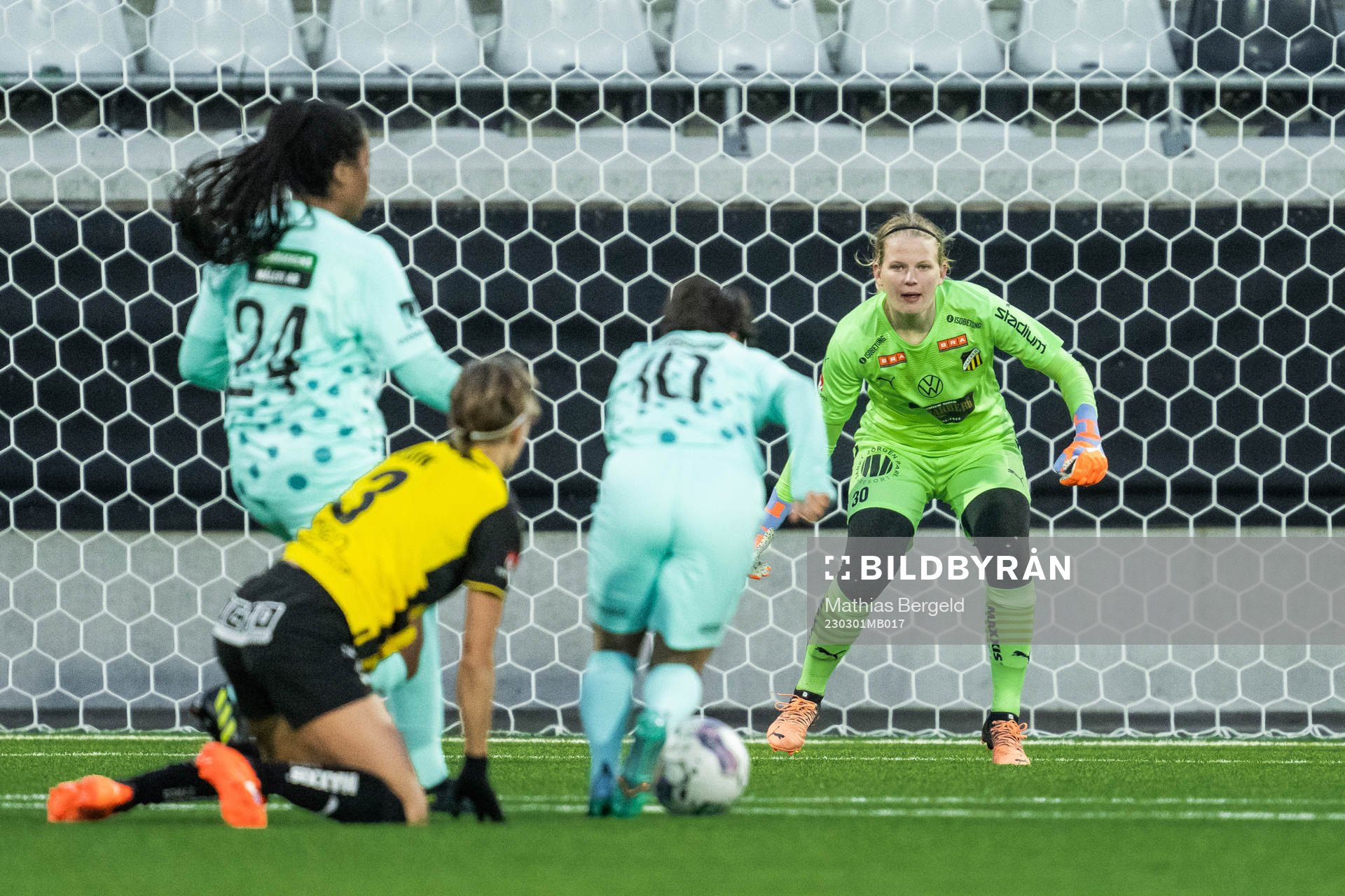 Häckens målvakt Kajsa Höglund Jansson