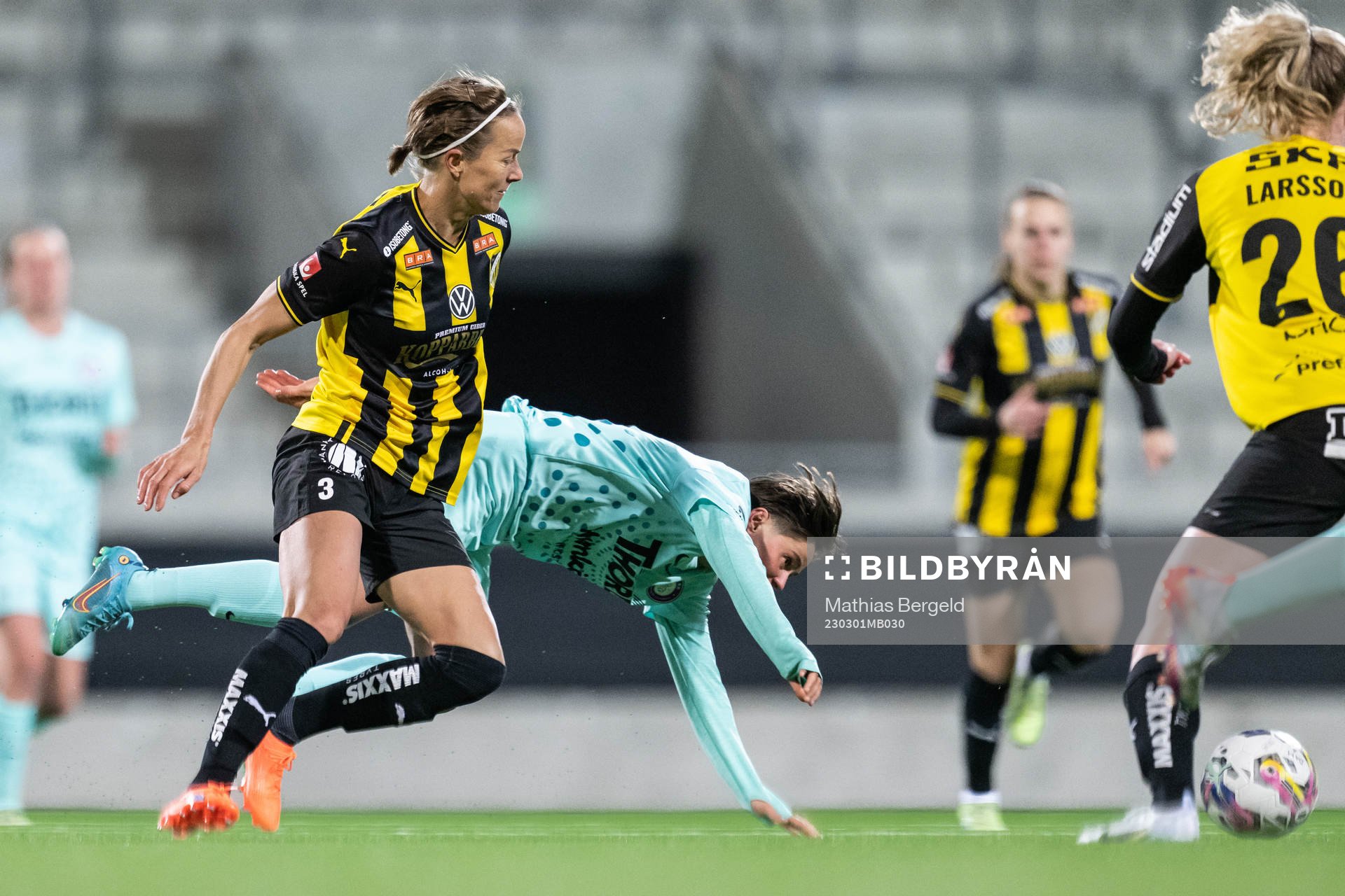 Häckens Aivi Luik och Jitex Ema Paljevic
