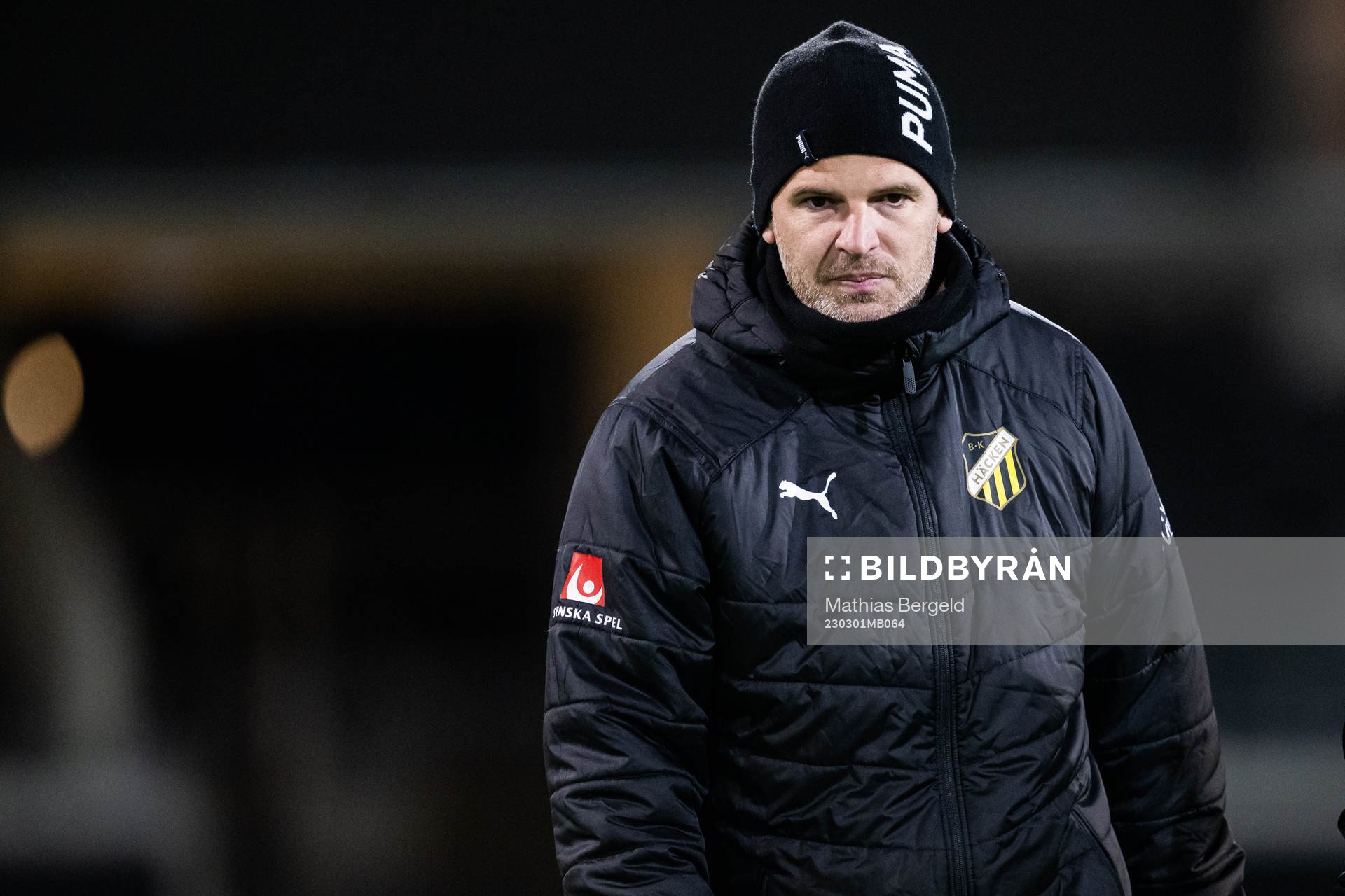 Häckens tränare Robert Vilahamn