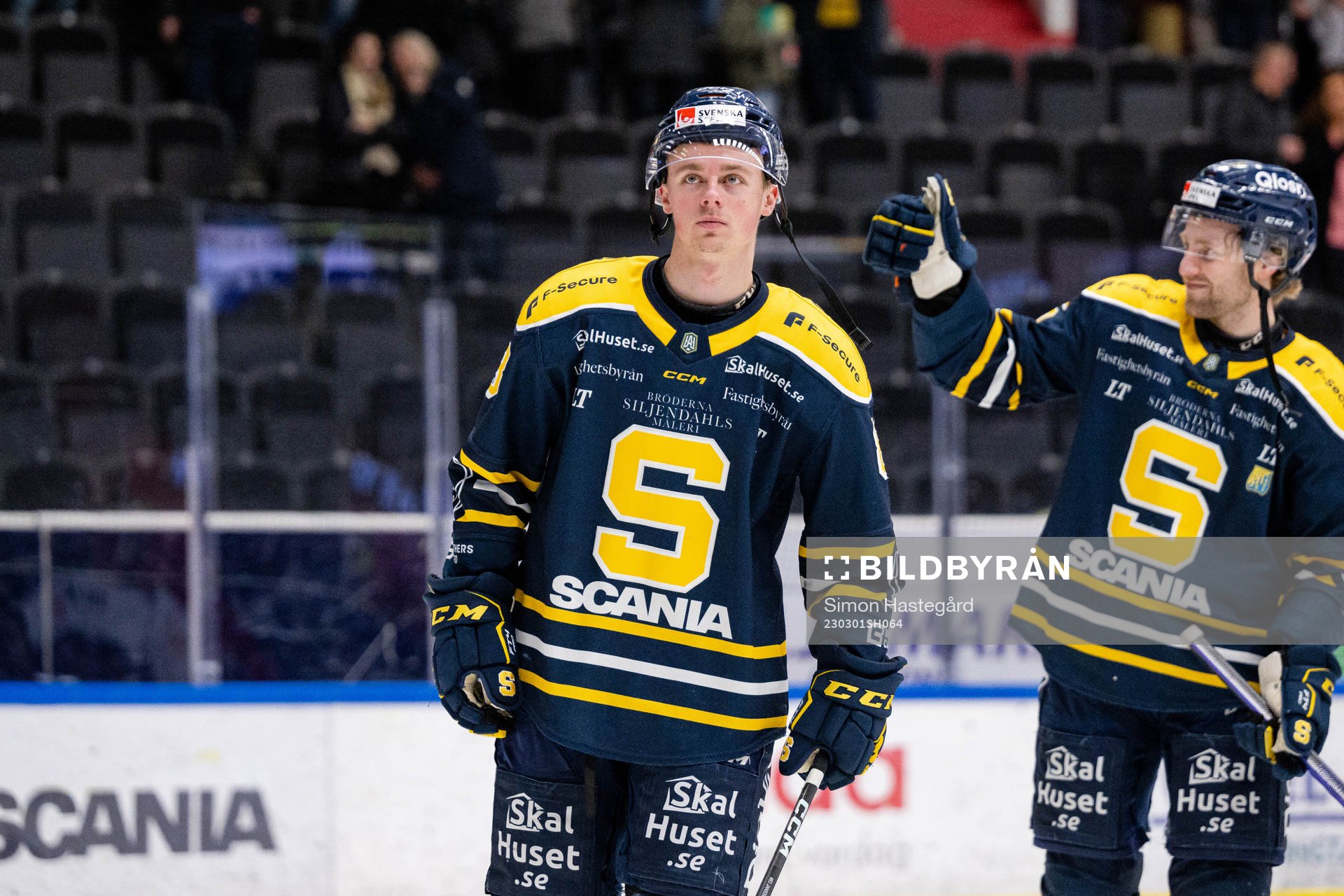 Södertäljes Ludvig Jansson jublar