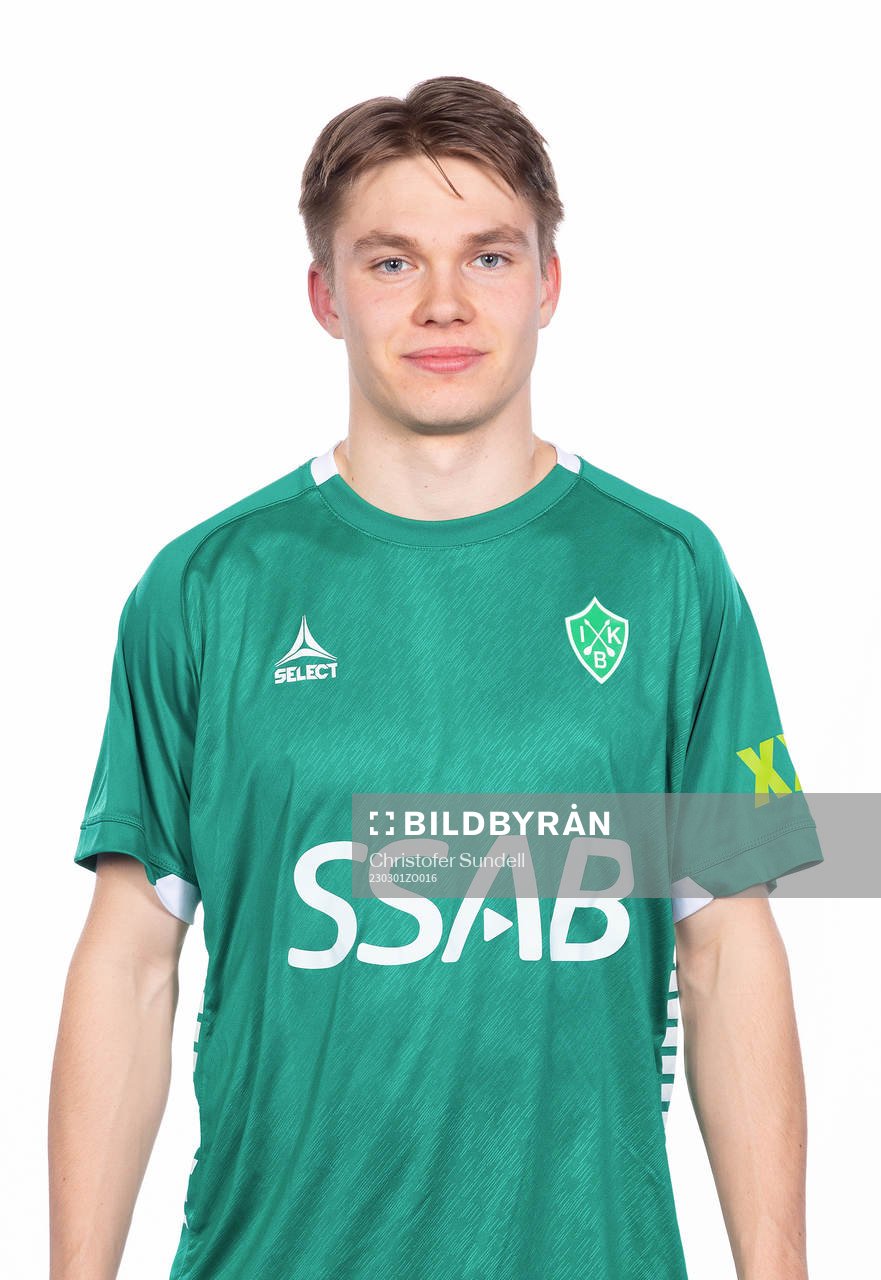 Brages Gustav Bergren poserar för ett porträtt den 1 mars 2023 i Borlänge.