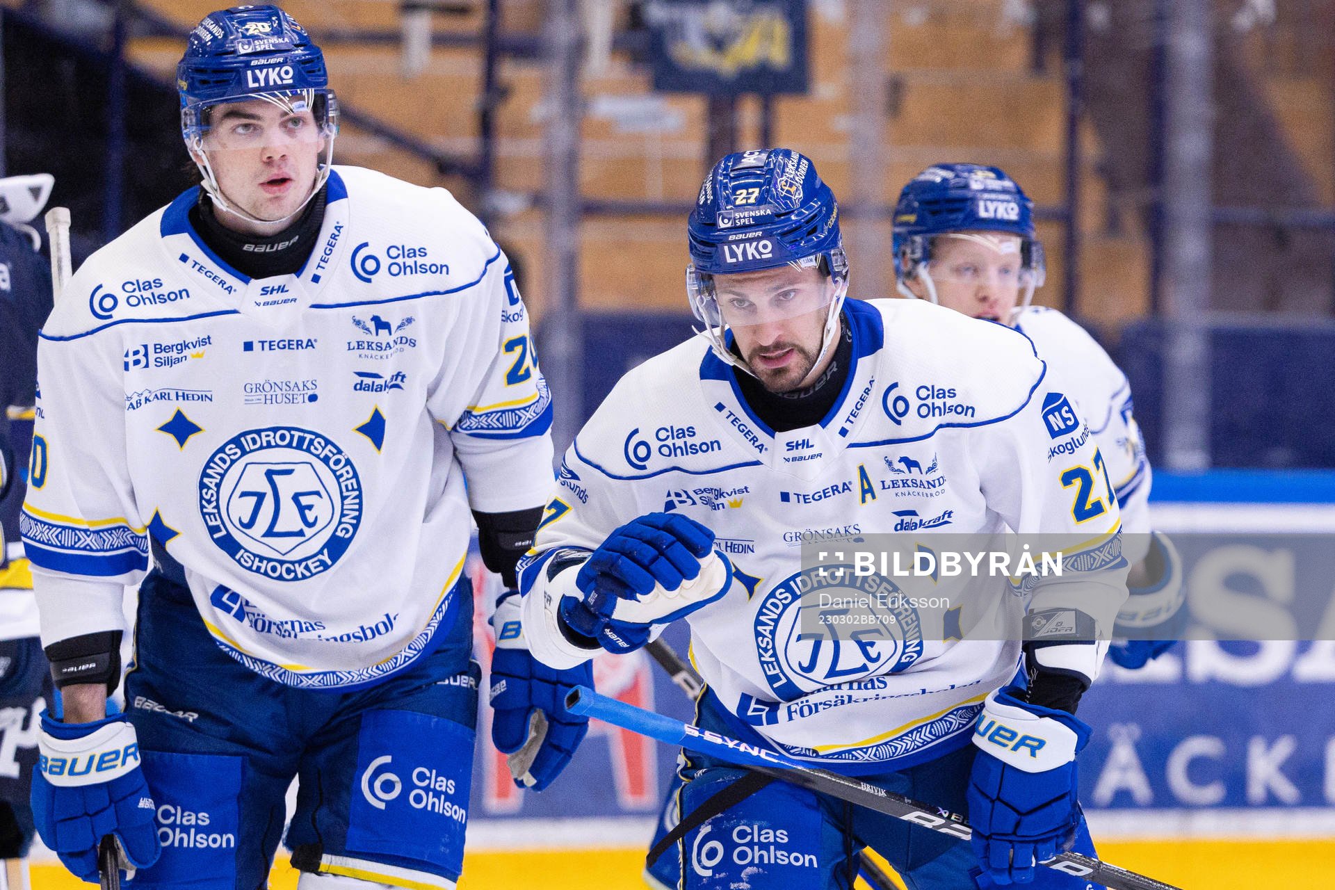 Leksands Marek Hrivik jublar