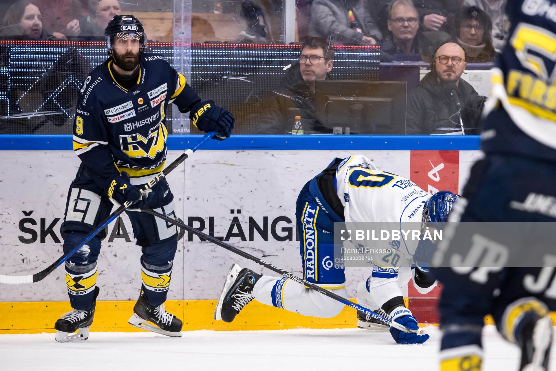 HV71s Taylor Matson och Leksands Lian Bichsel