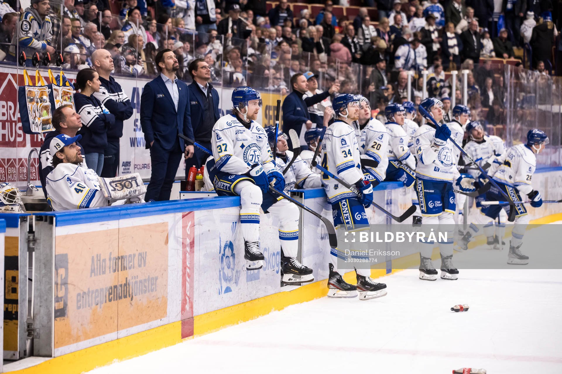 Leksands spelarna deppar