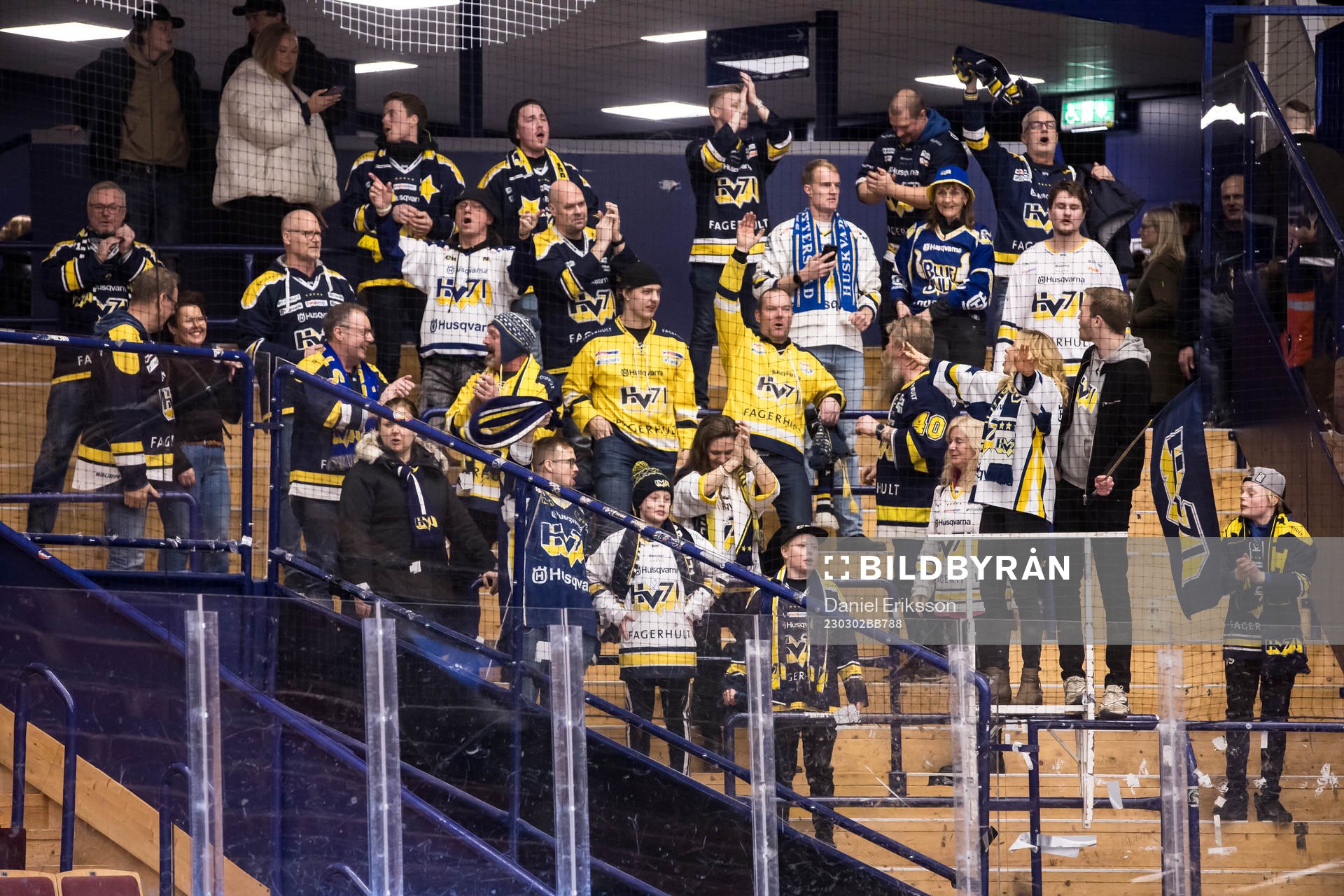HV71s fansen jublar