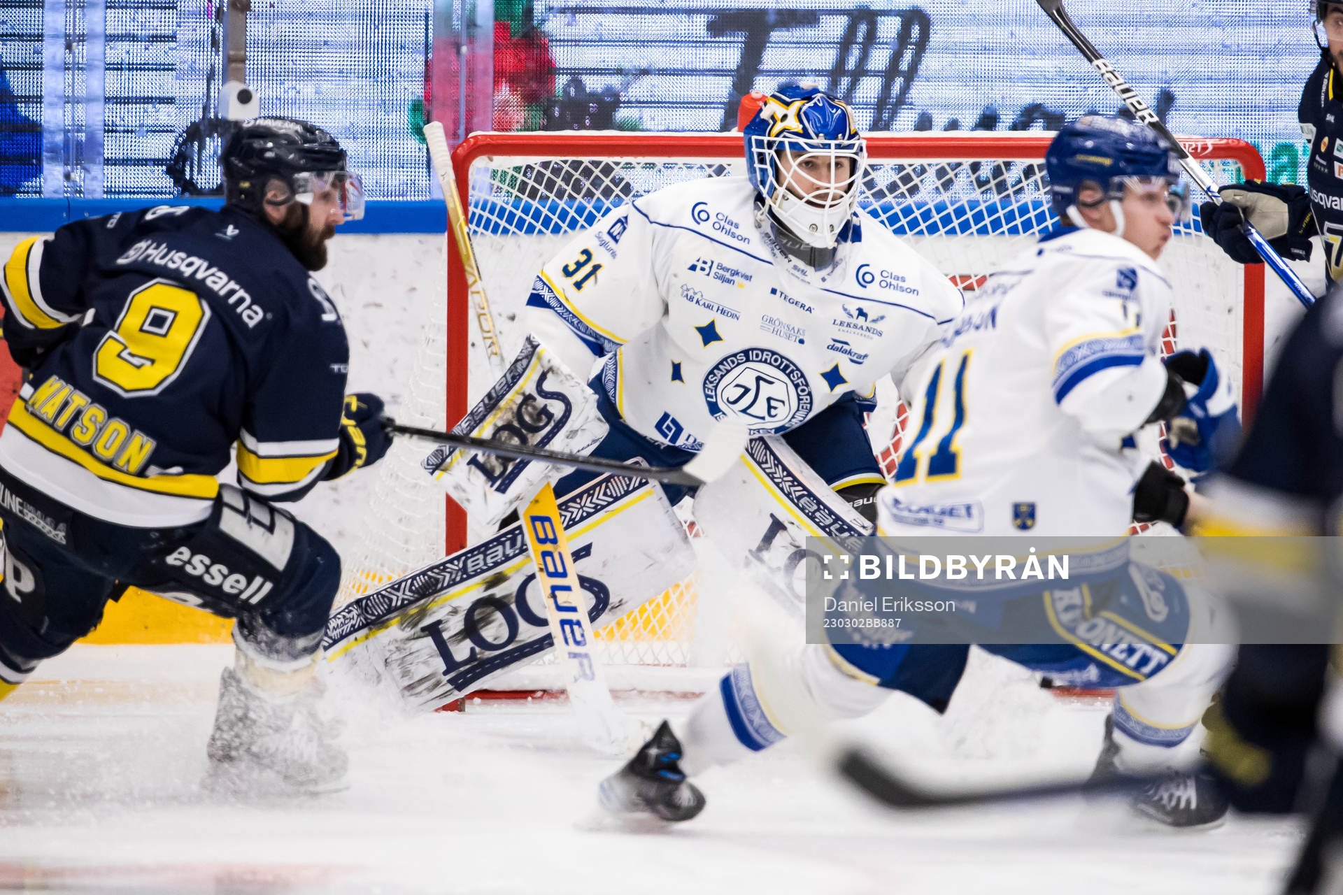 Leksands målvakt Kasimir Kaskisuo