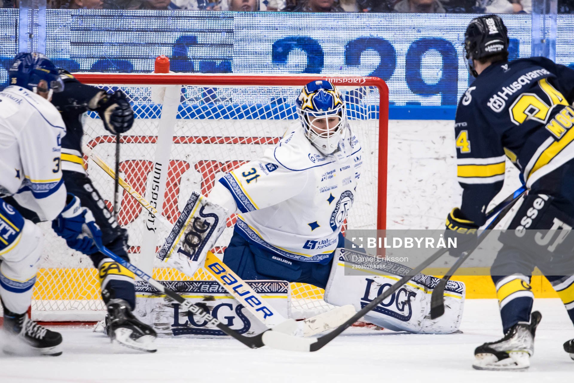 Leksands målvakt Kasimir Kaskisuo