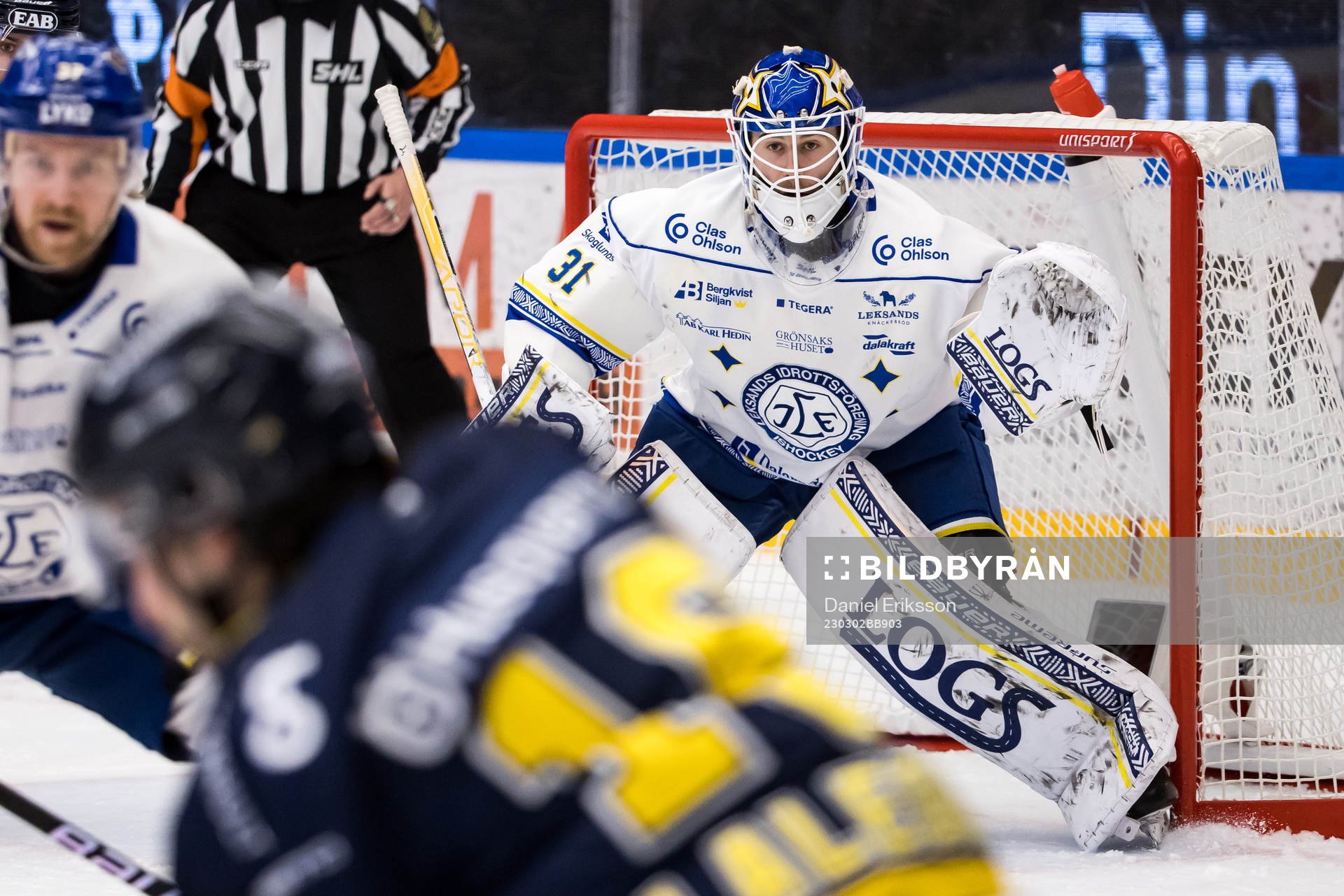 Leksands målvakt Kasimir Kaskisuo