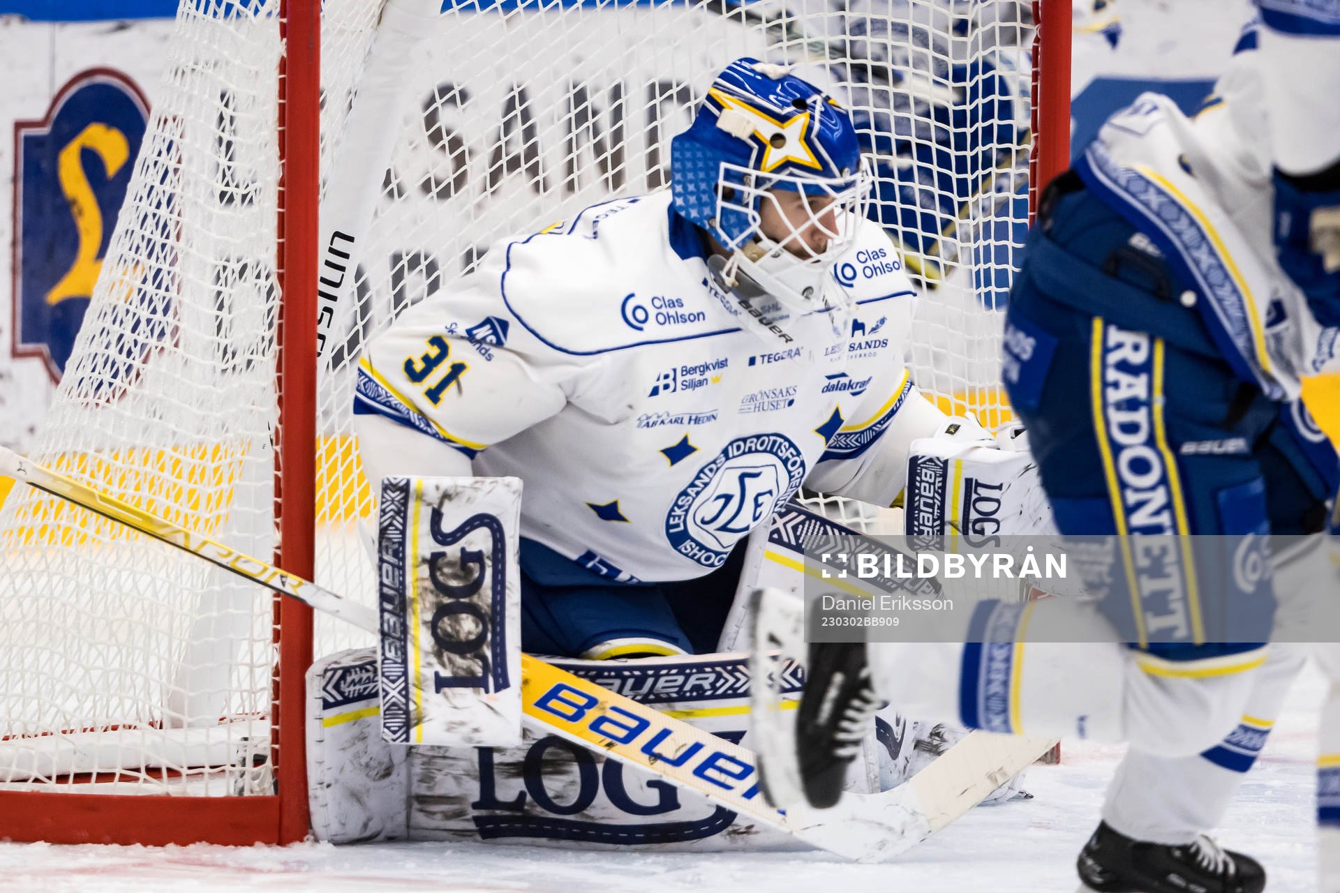 Leksands målvakt Kasimir Kaskisuo