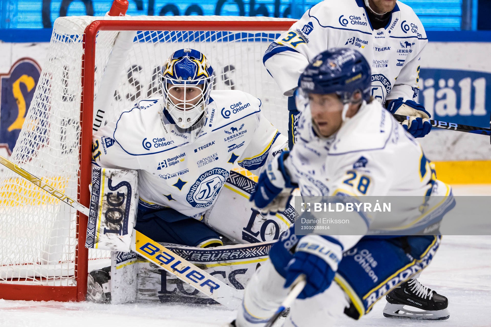 Leksands målvakt Kasimir Kaskisuo