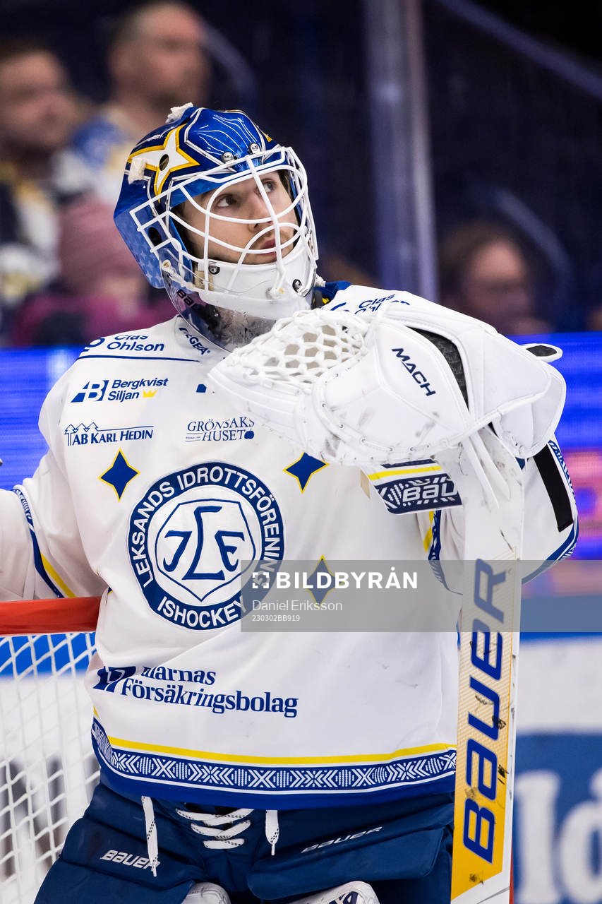 Leksands målvakt Kasimir Kaskisuo