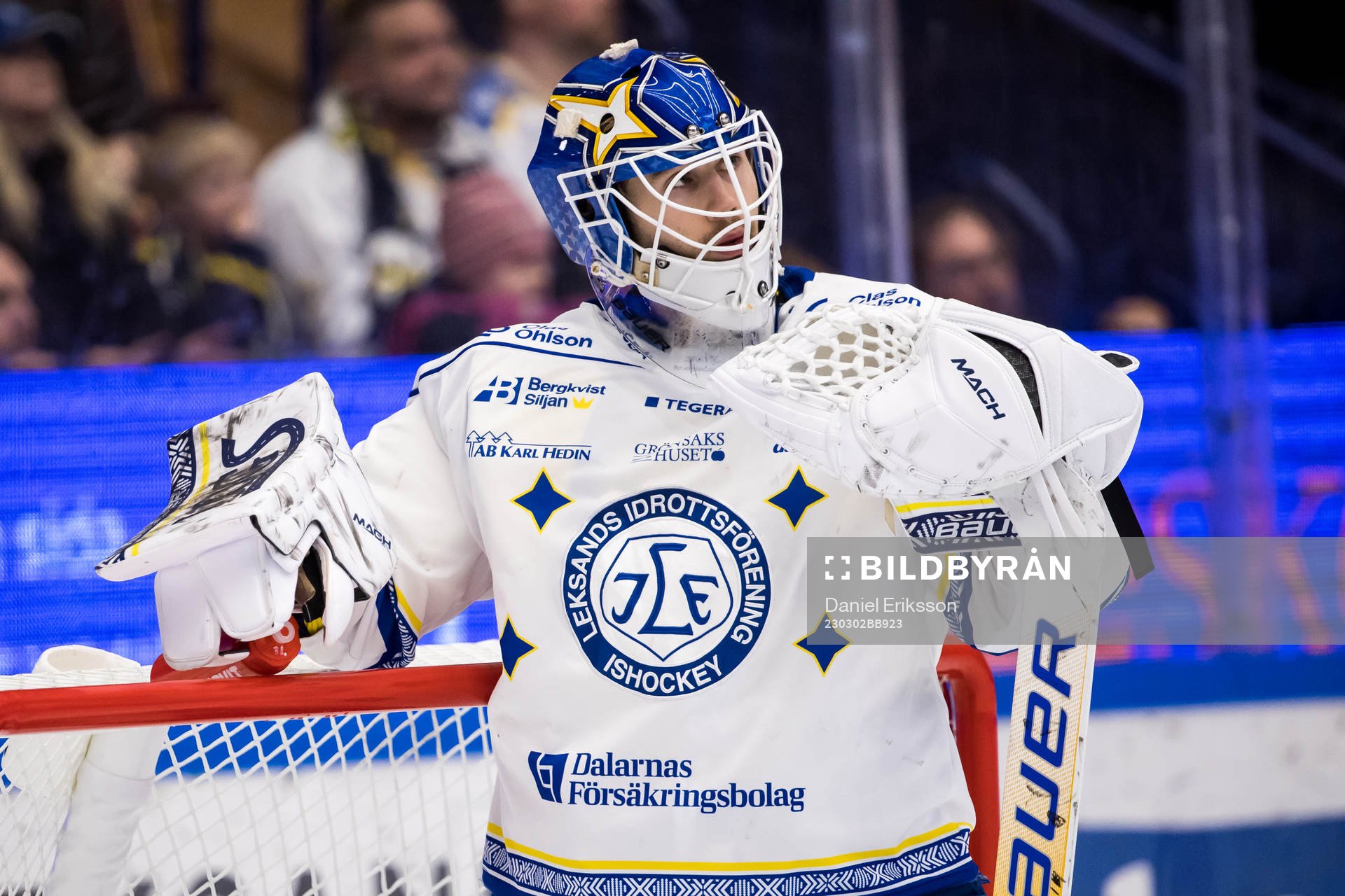 Leksands målvakt Kasimir Kaskisuo