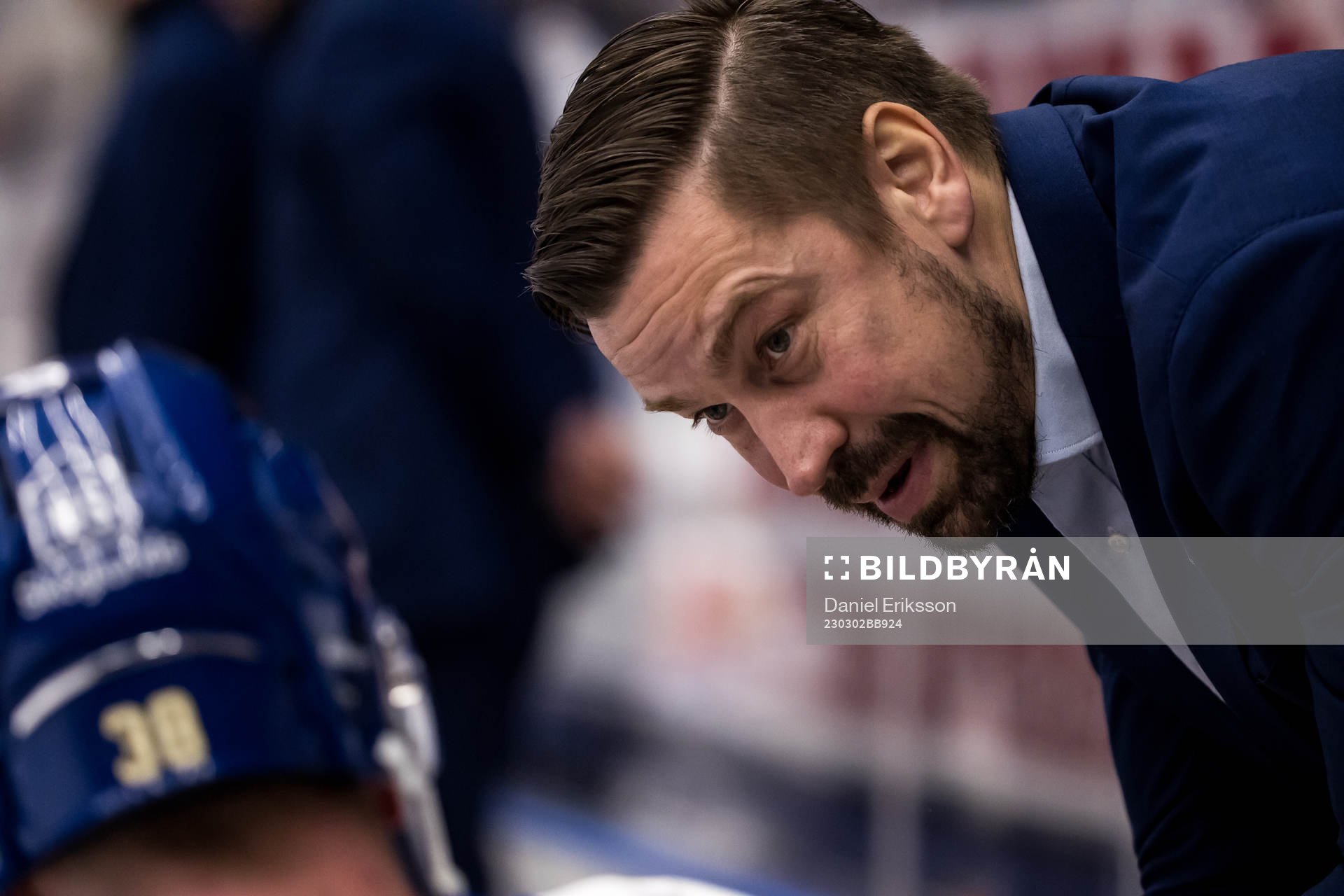 Leksands assisterande tränare Pär Styf