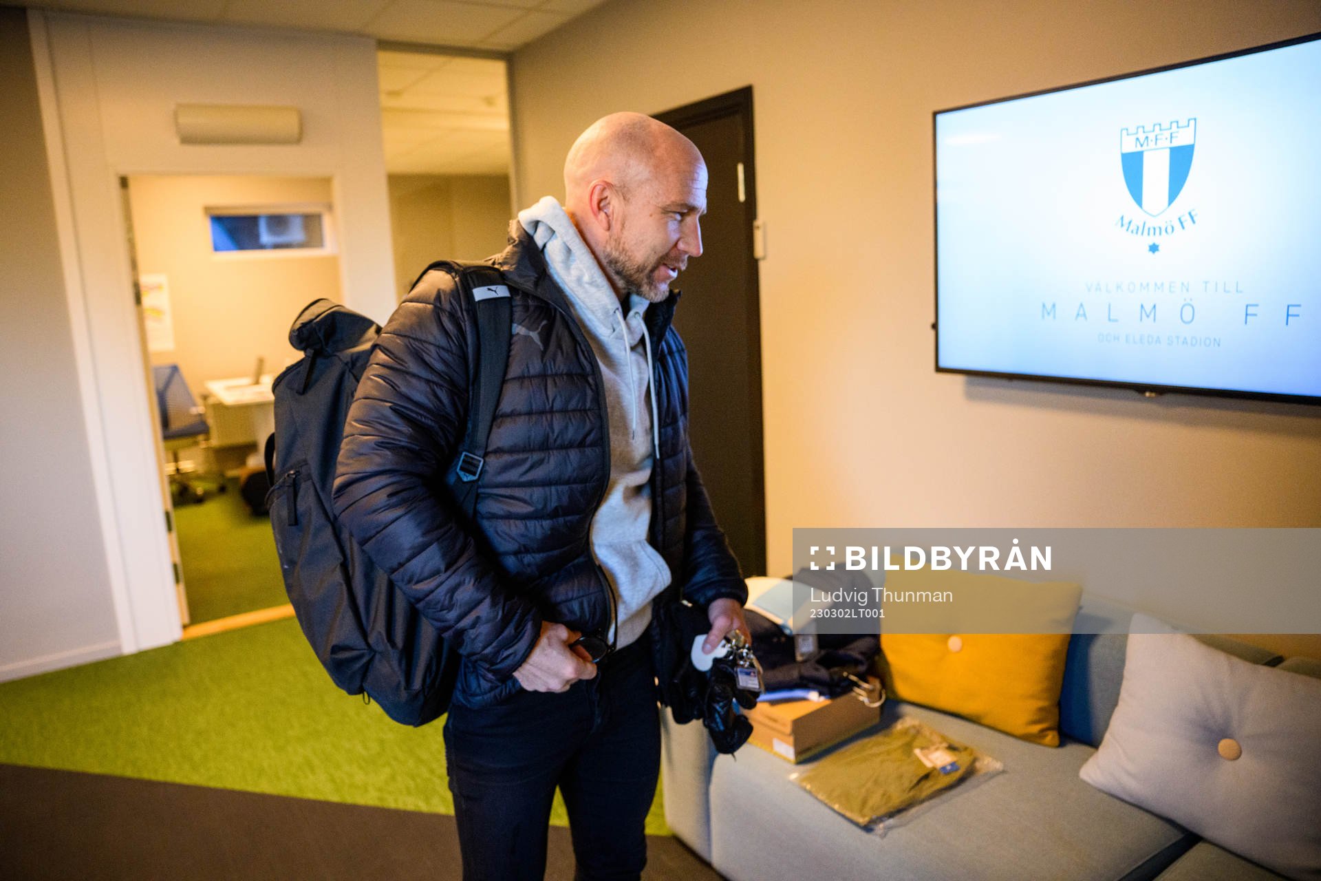 Tränare Henrik Rydström