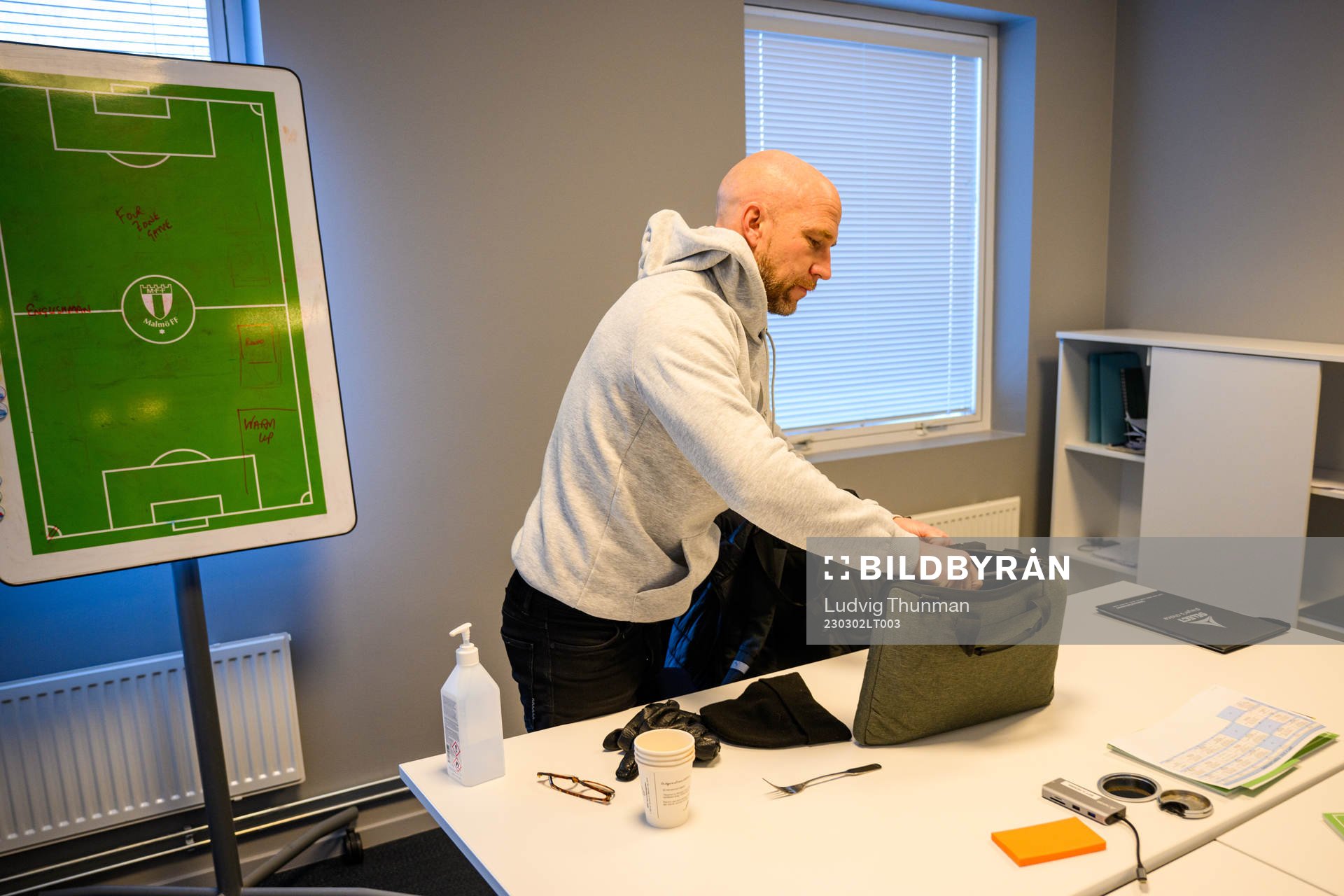 Tränare Henrik Rydström