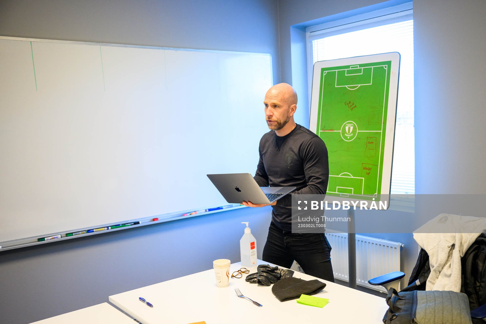 Tränare Henrik Rydström