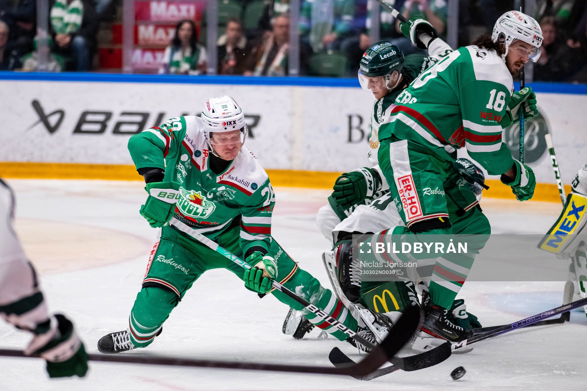 Rögles Anton Bengtsson  och Dennis Everberg