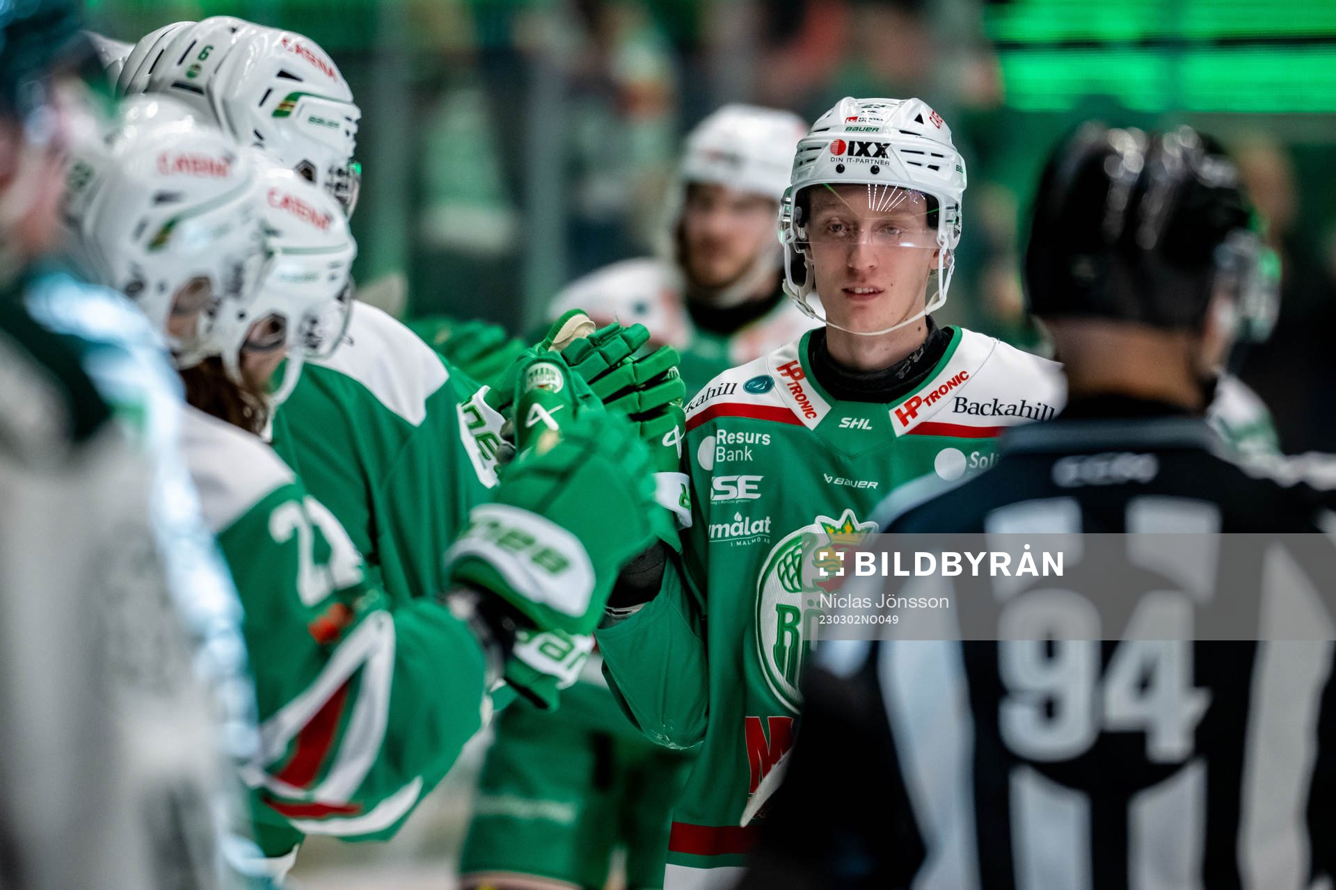 Rögles Oliver Tärnström jublar