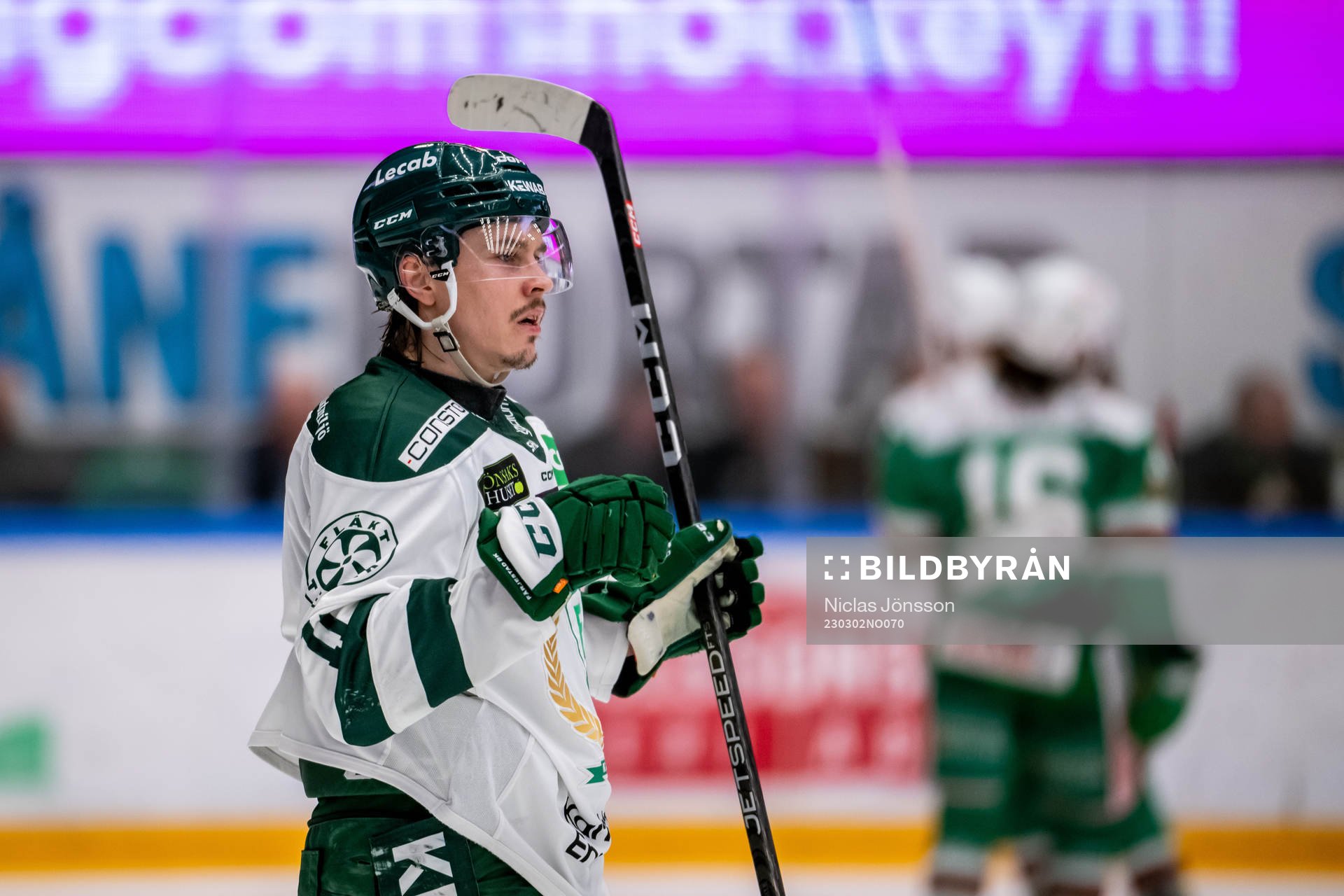 Färjestads Joakim Nygård jublar