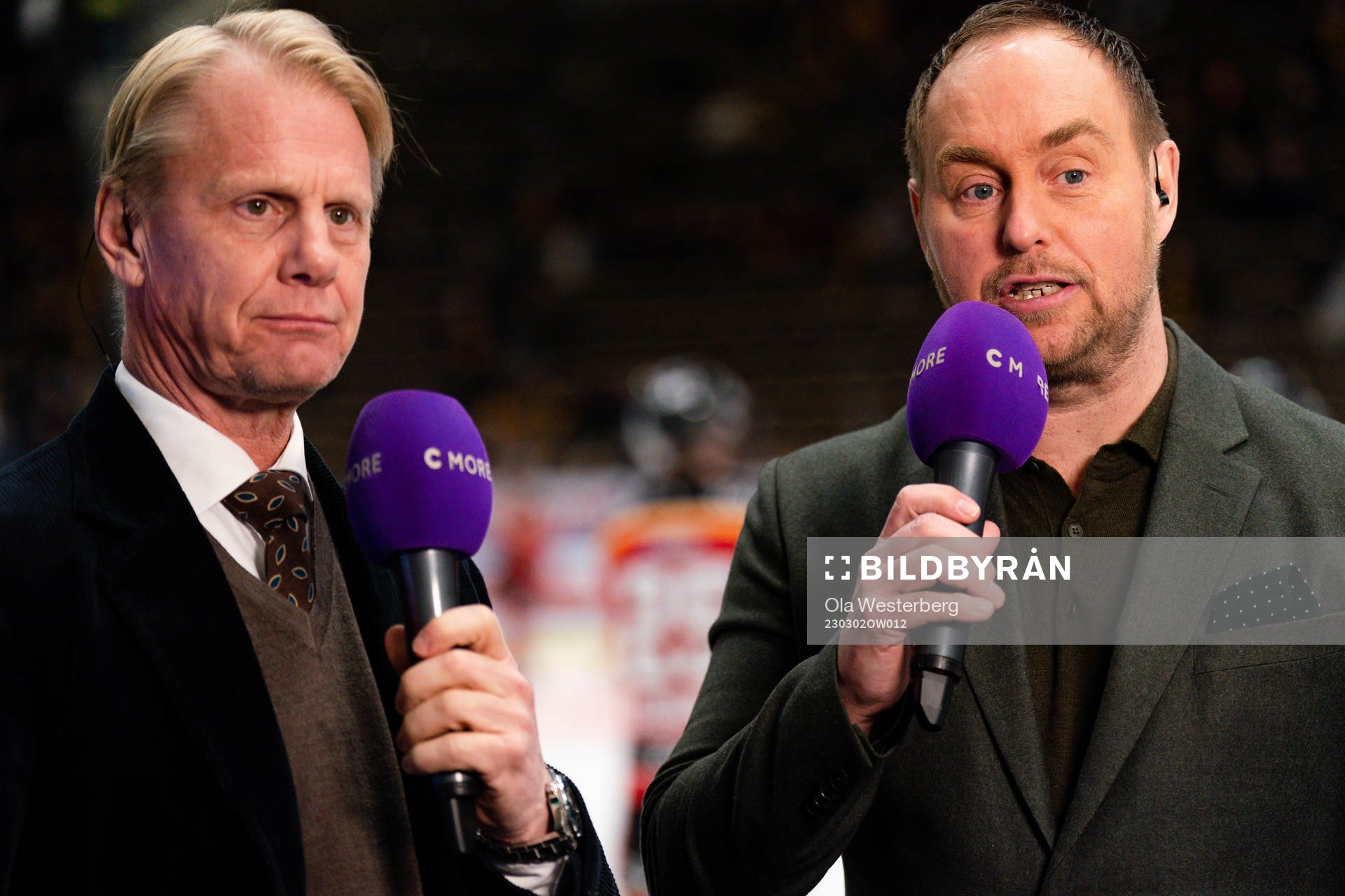 Cmores expert Niklas Wikegård och Johan Edlund