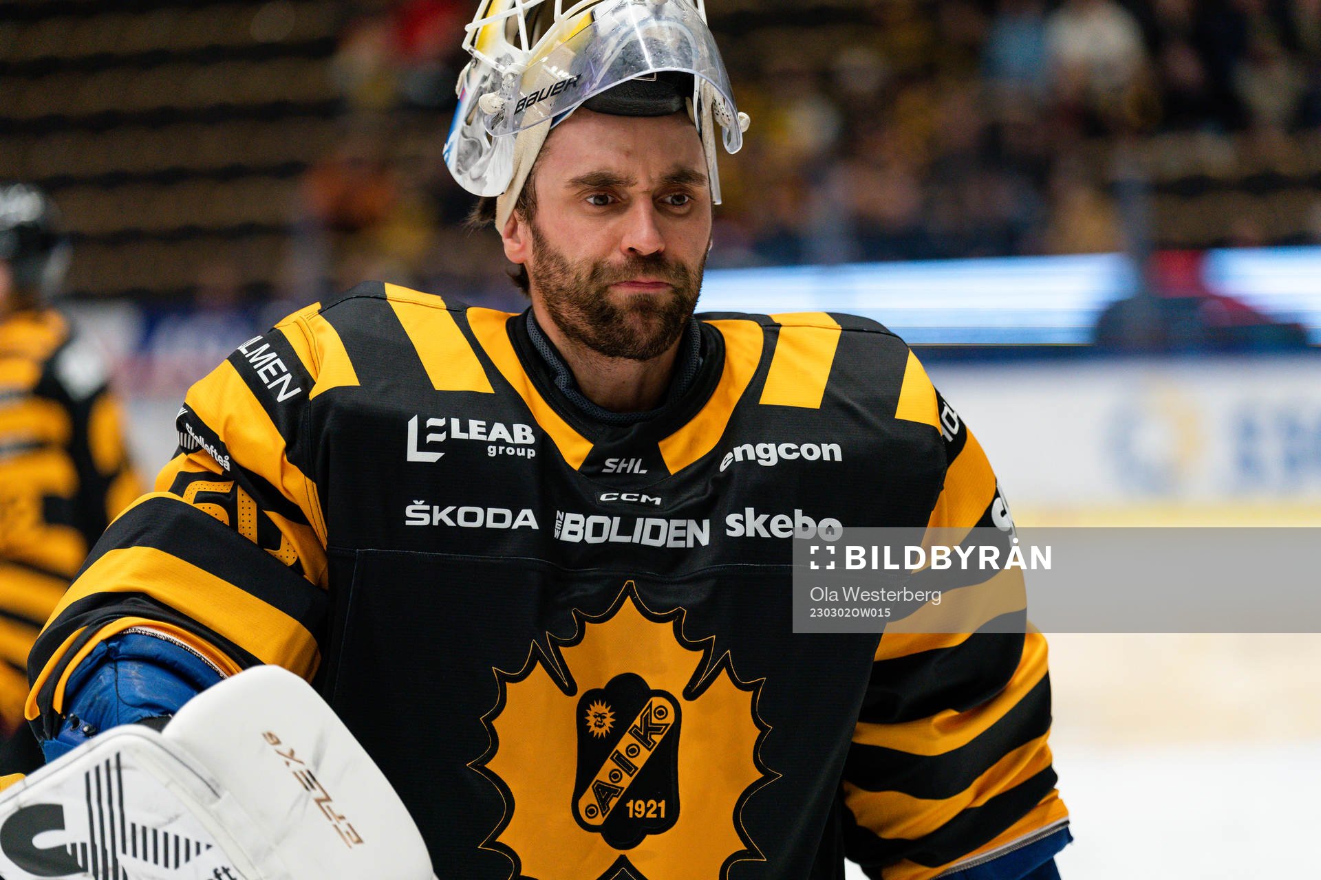 Skellefteås målvakt Frans Tuohimaa