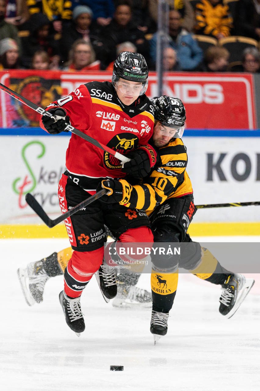 Luleås Julius Honka och Skellefteås Joakim Lindström