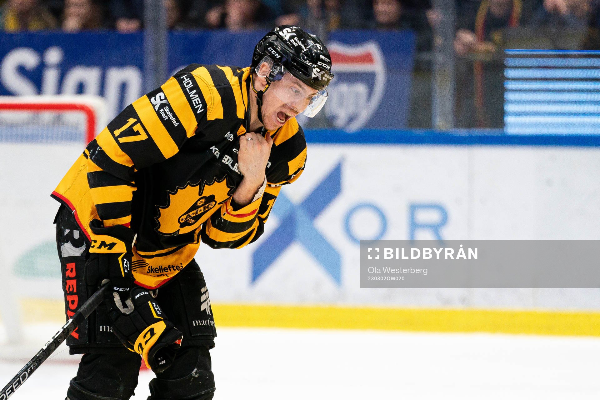 Skellefteås Pär Lindholm har ont
