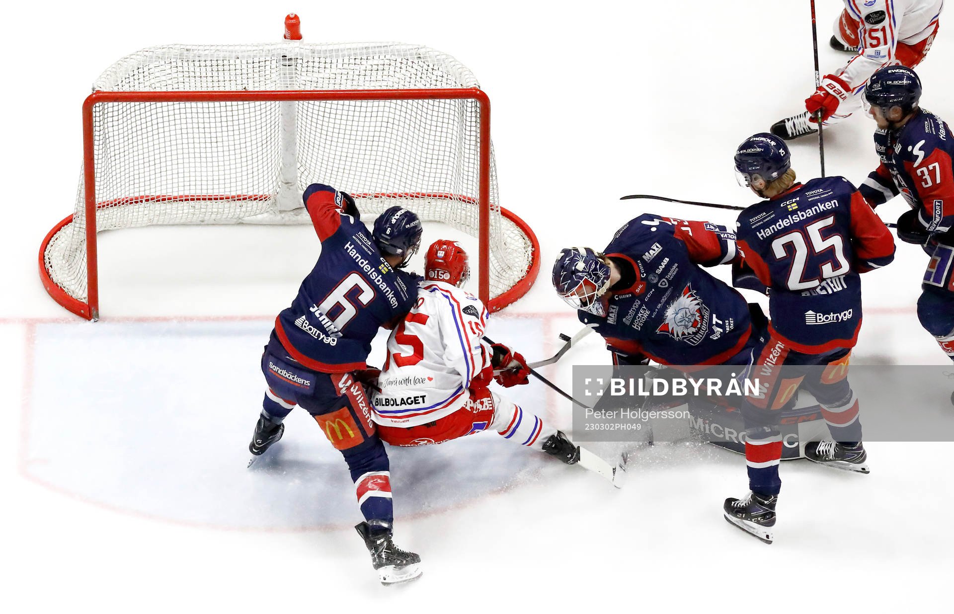 Mål 0-1 av Timrås Panu Mieho förbi Linköpings målvakt