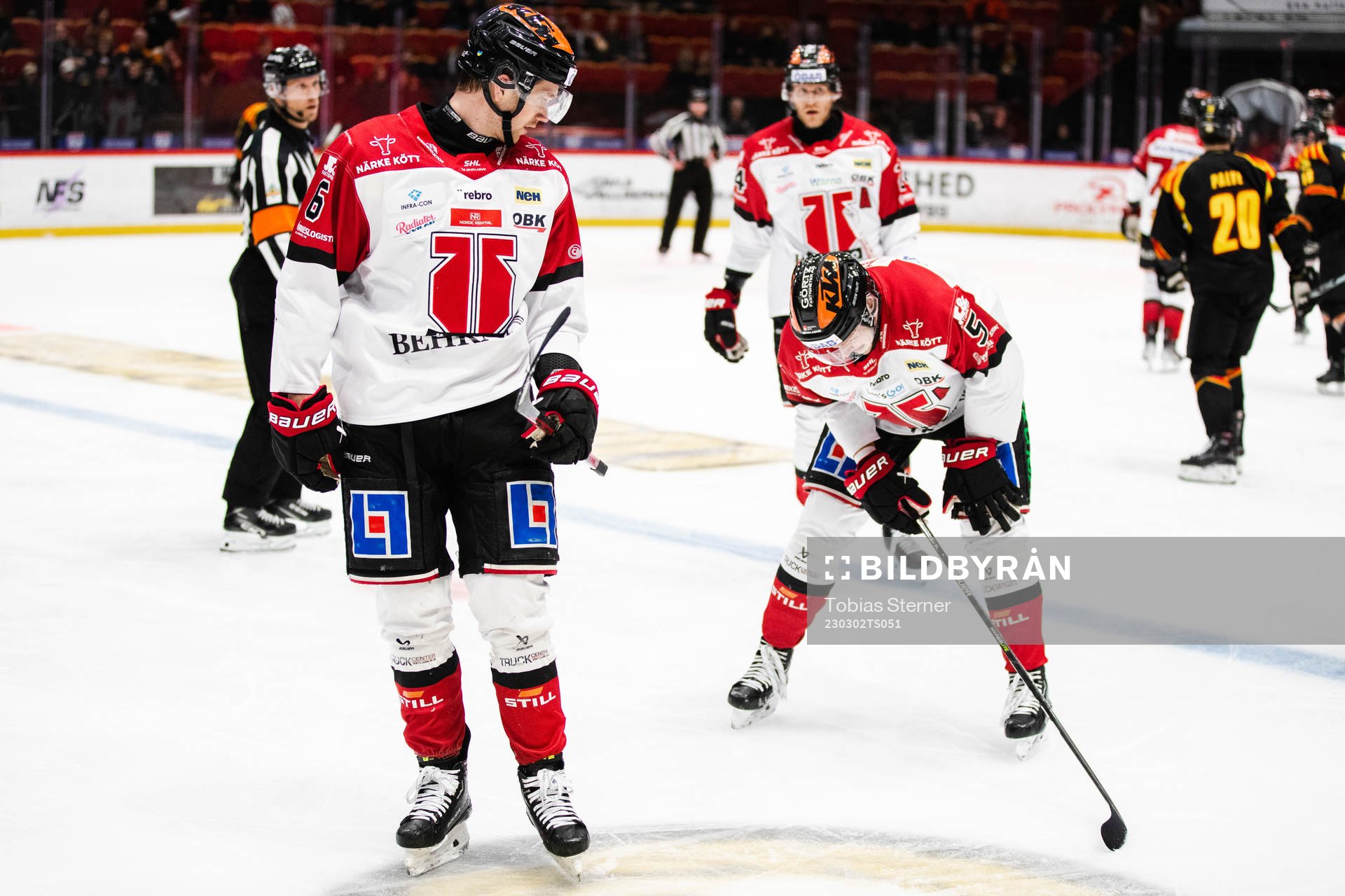 Örebros Gustav Backström har ont