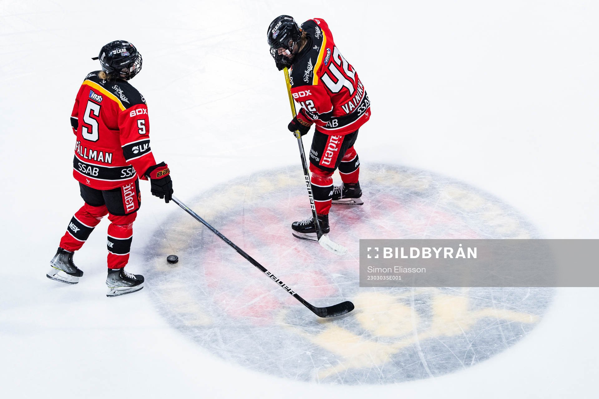 Luleås Johanna Fällman och Viivi Vainikka