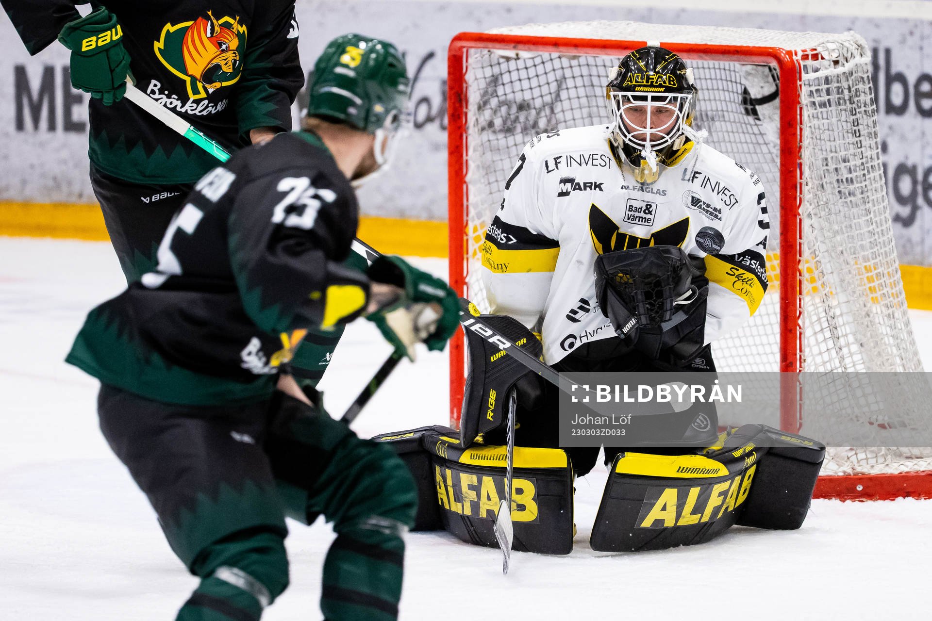 Västerås målvakt Johan Gustafsson