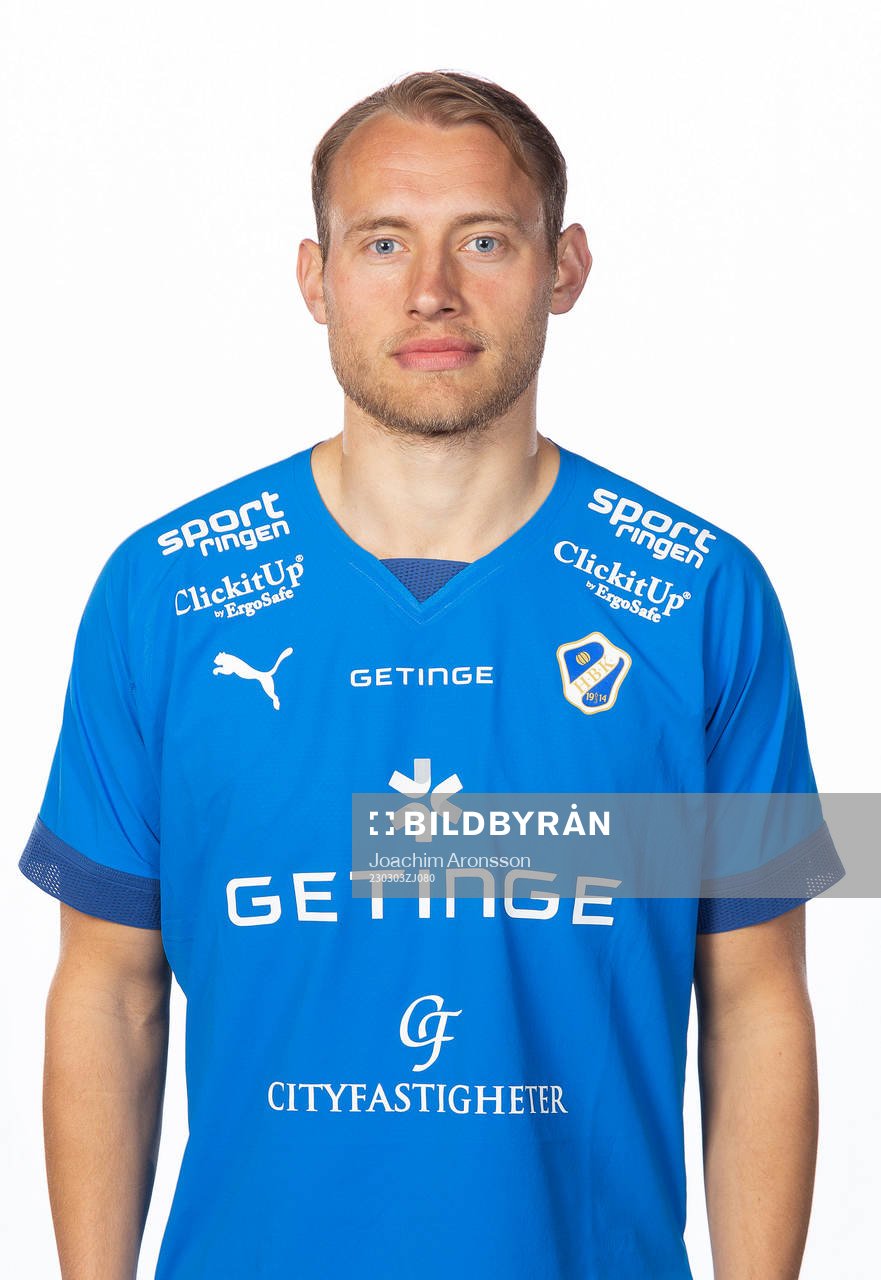 Halmstads Villiam Dahlström poserar för ett porträtt den 3 mars 2023 i Halmstad.