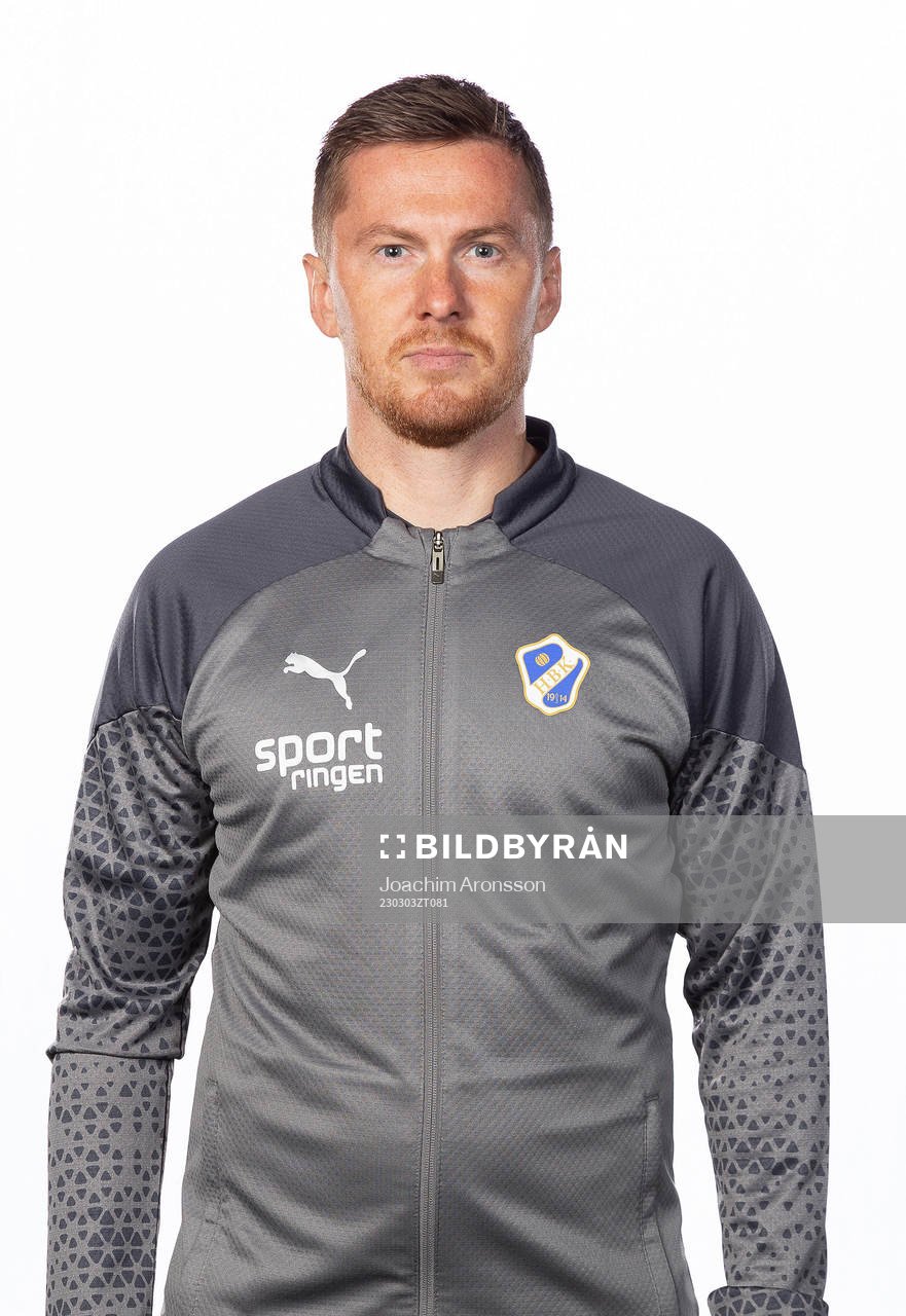 Halmstads assisterande tränare Johan Bergström