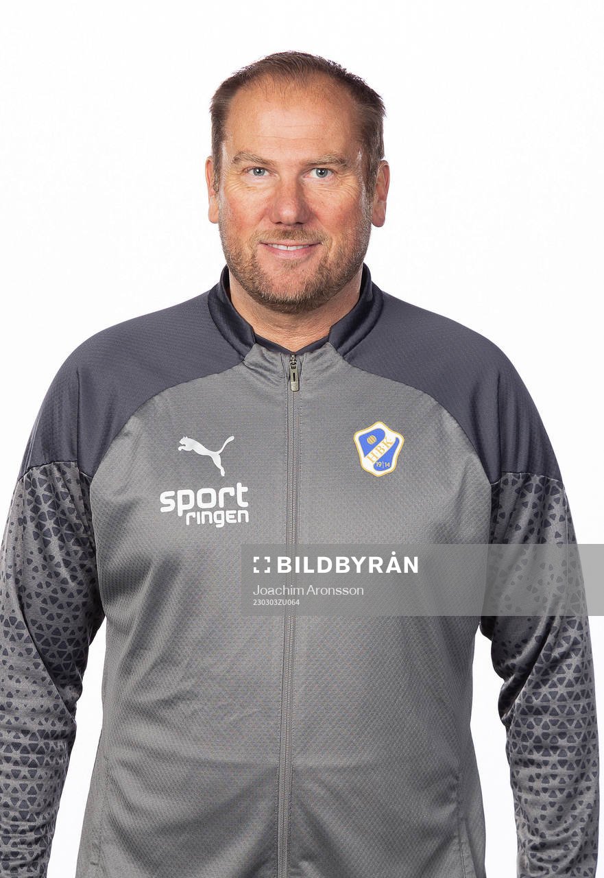 Halmstads manager Magnus Haglund